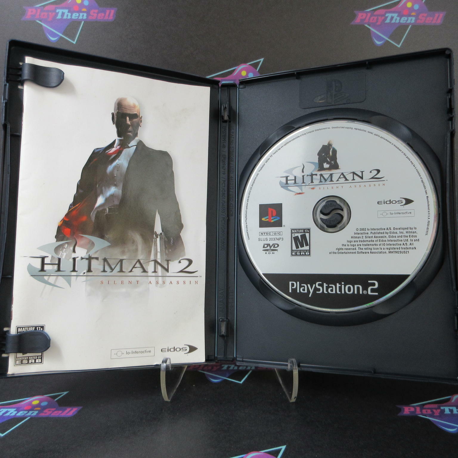 Hitman 2 Silent Assassin PS2 PlayStation 2 Complete - Excellent