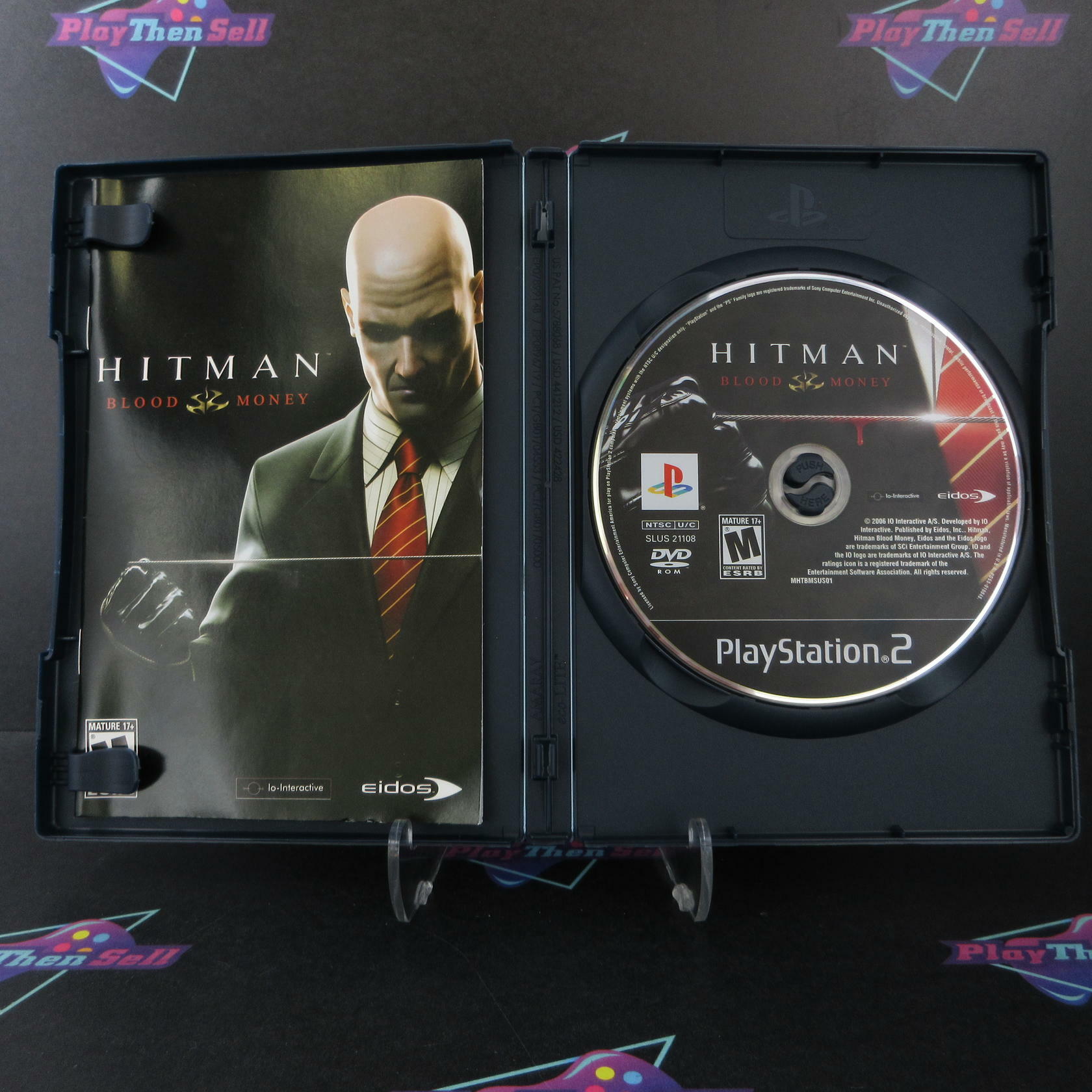 Hitman Blood Money PS2 PlayStation 2 Complete - Excellent