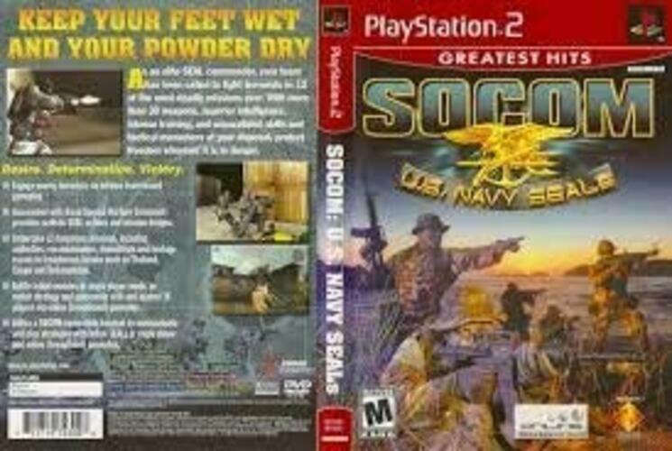 SOCOM US Navy Seals PS2 PlayStation 2 Complete - Excellent