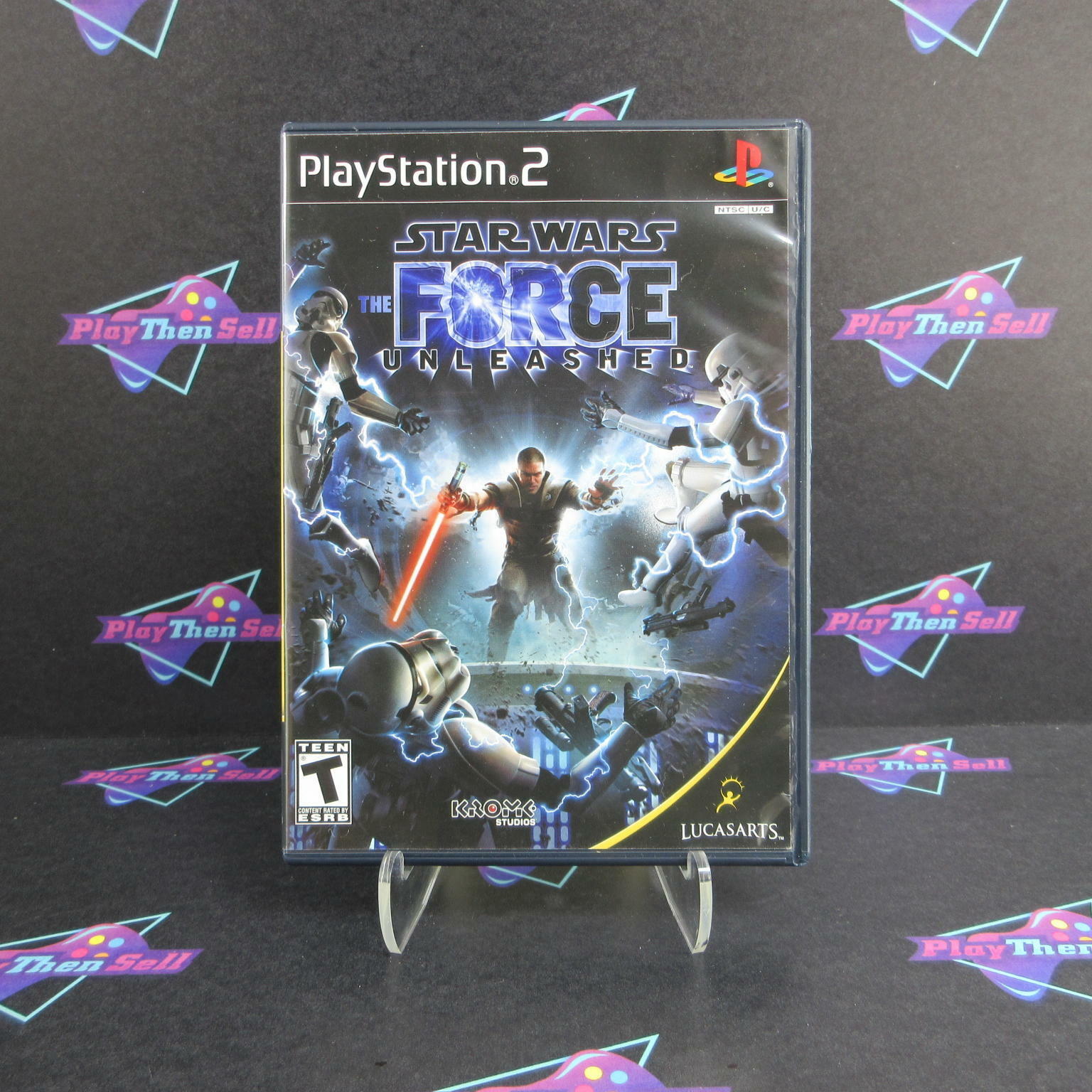 Star Wars The Force Unleashed PS2 PlayStation 2 Complete - Excellent