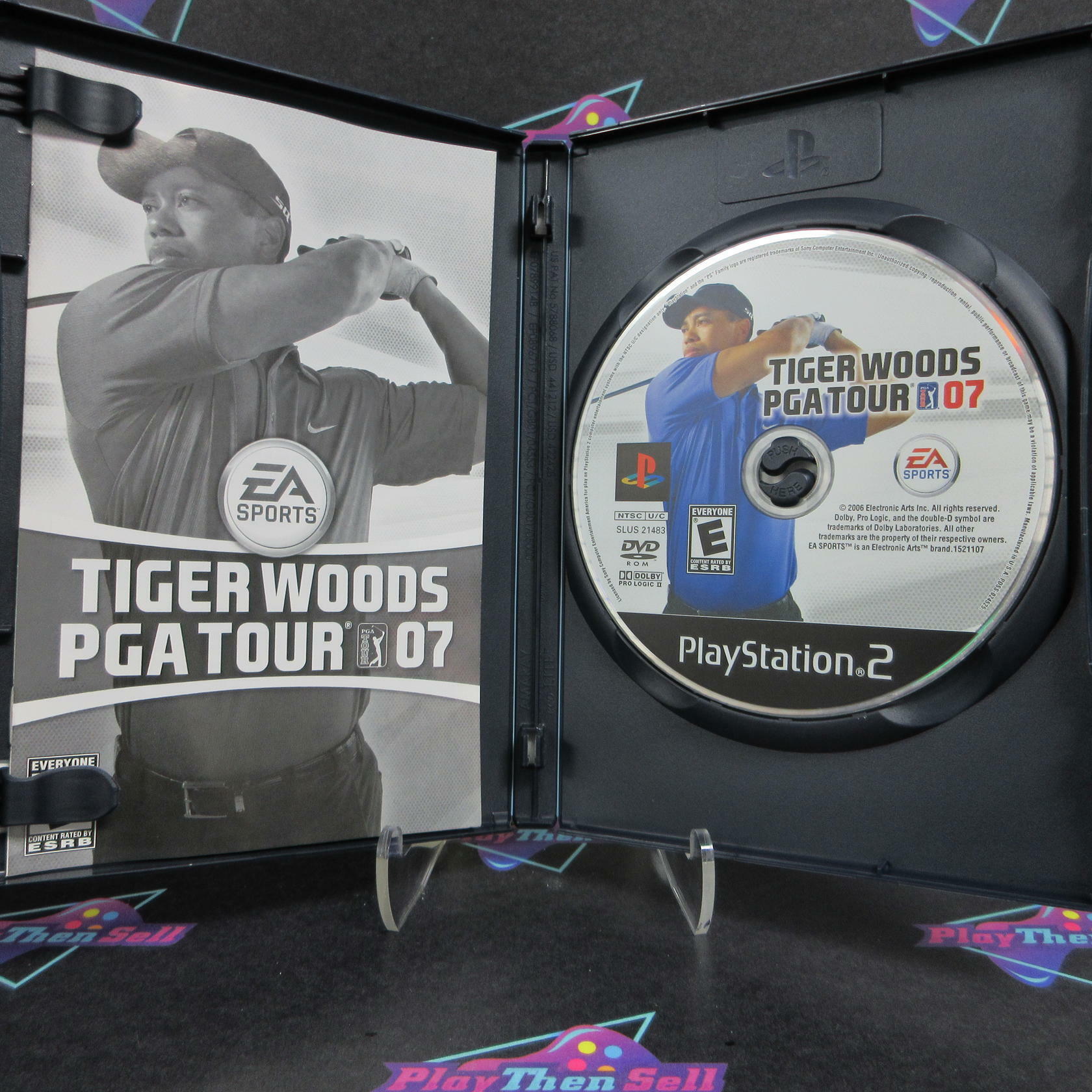 Tiger Woods PGA Tour 07 PS2 PlayStation 2 Complete - Excellent