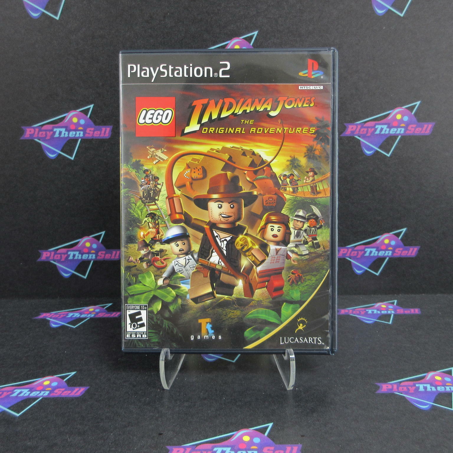 Lego Indiana Jones The Original Adventures PS2 PlayStation 2 CIB - Excellent