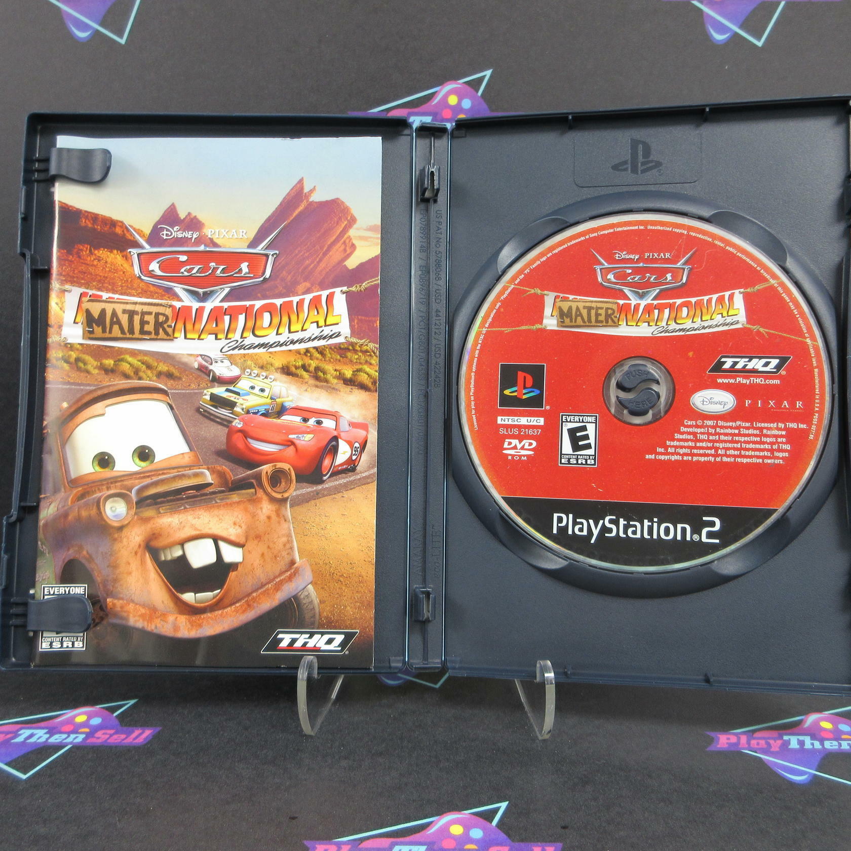 Cars Mater-National PS2 PlayStation 2 Complete - Excellent