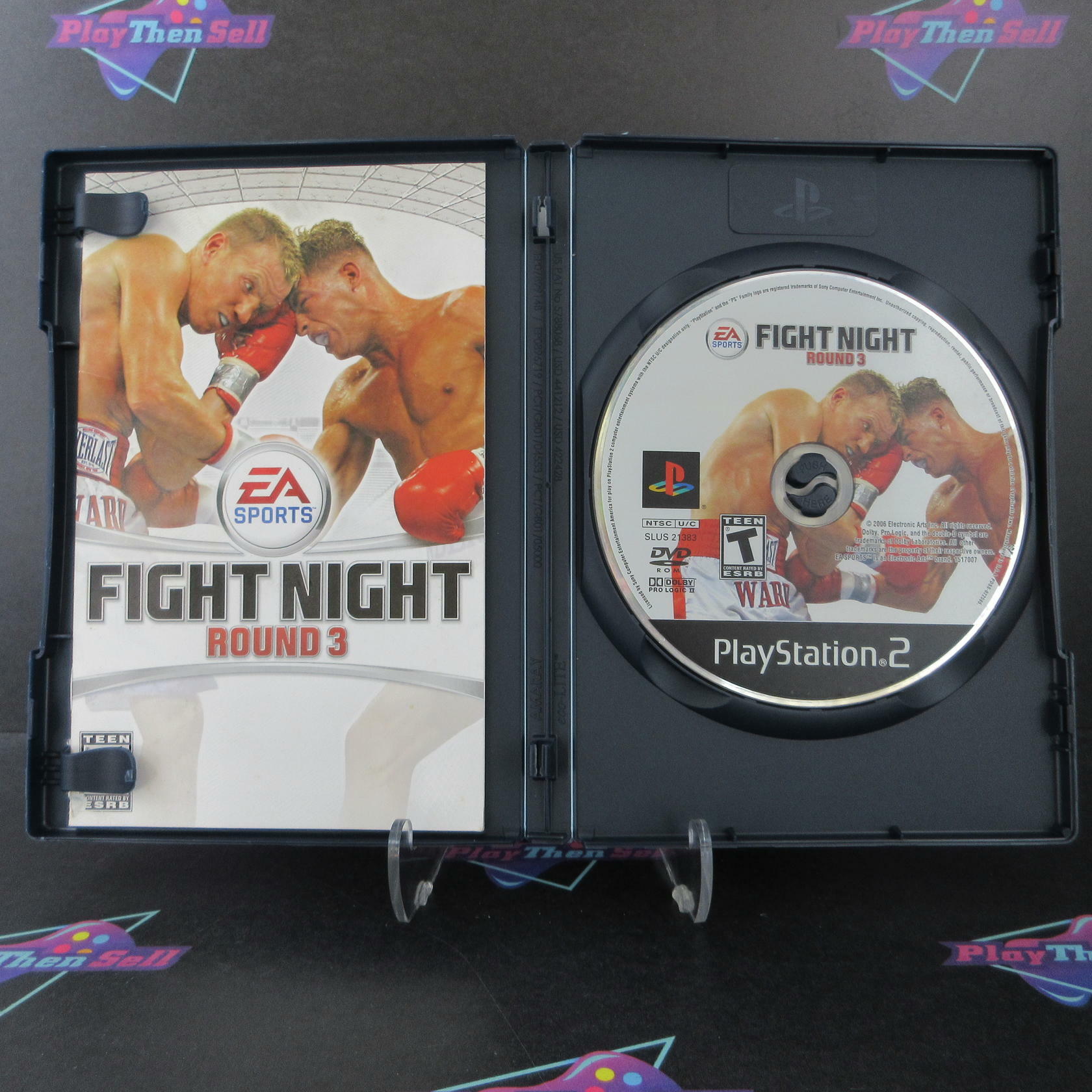Fight Night Round 3 PS2 PlayStation 2 Complete - Excellent