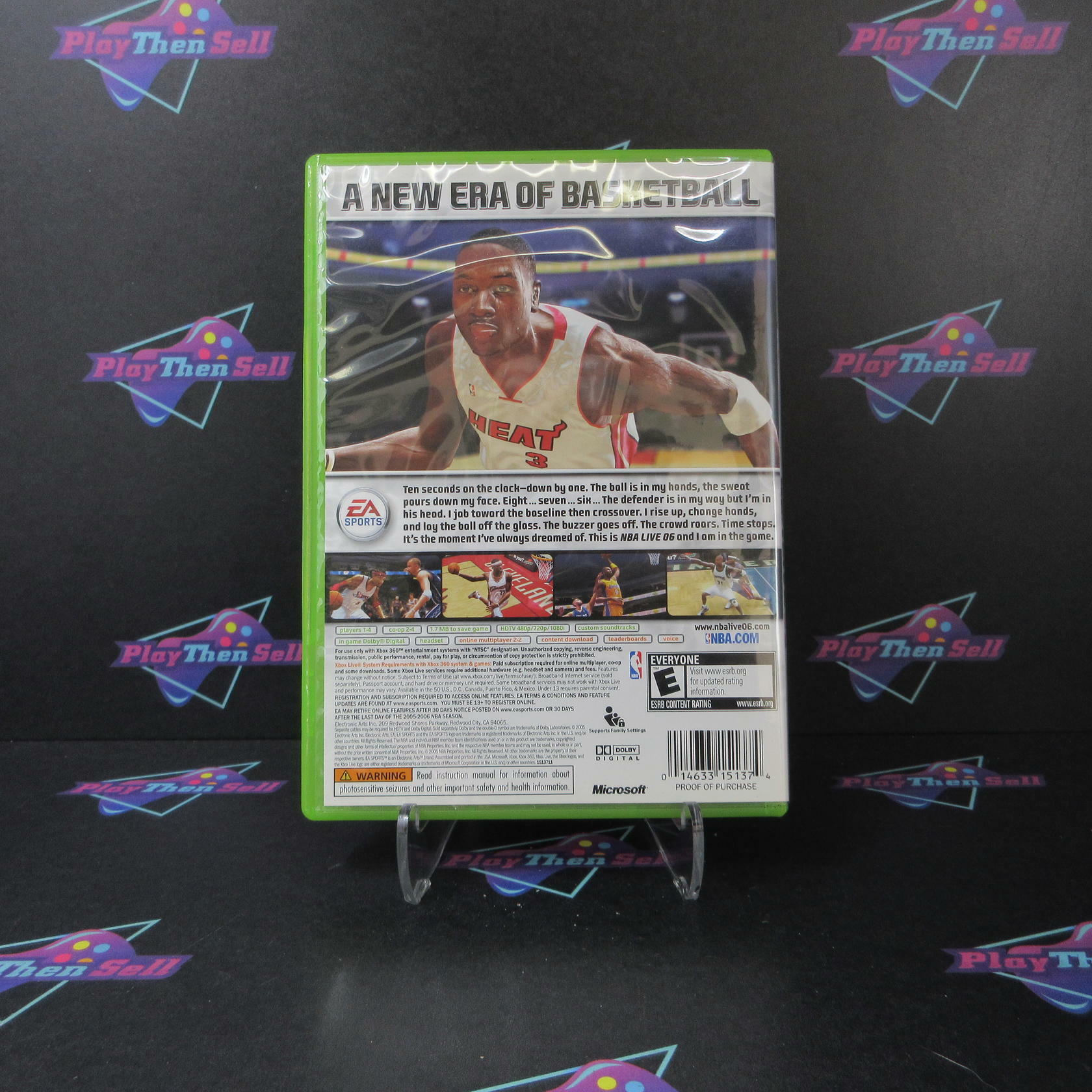 NBA Live 06 Xbox 360 Complete - Excellent