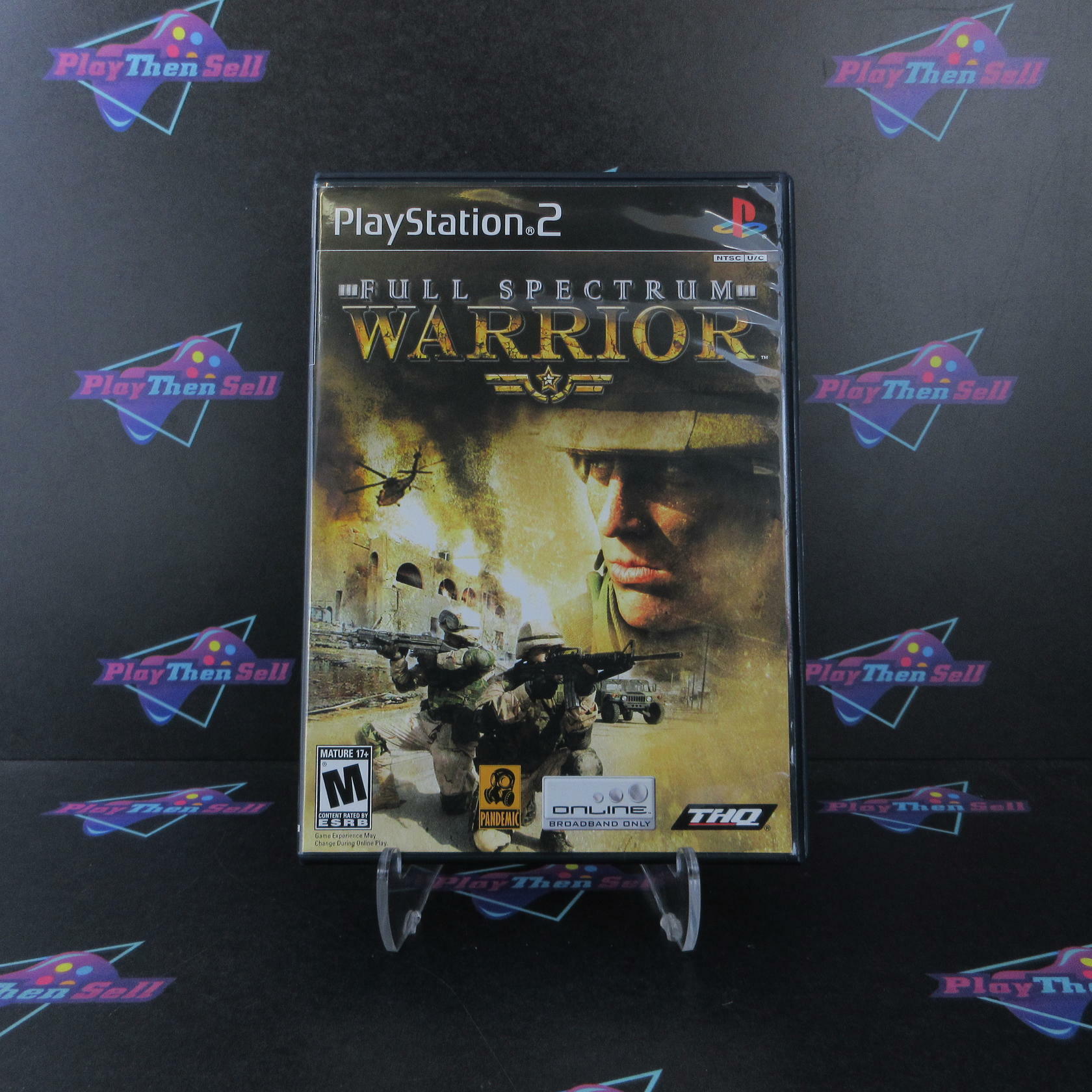 Full Spectrum Warrior PS2 PlayStation 2 Complete - Excellent