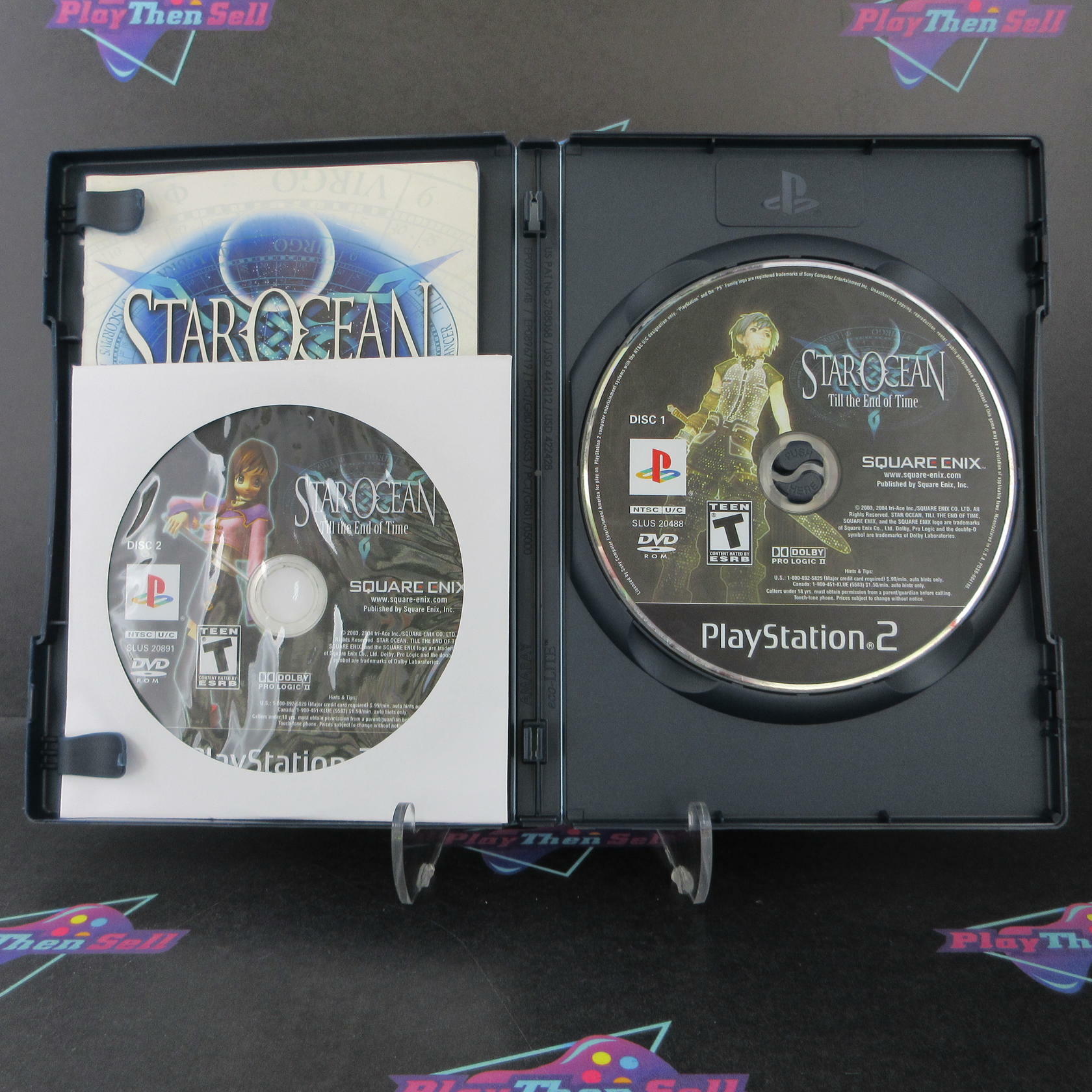 Star Ocean Till the End of Time PS2 PlayStation 2 + Reg Complete - Excellent