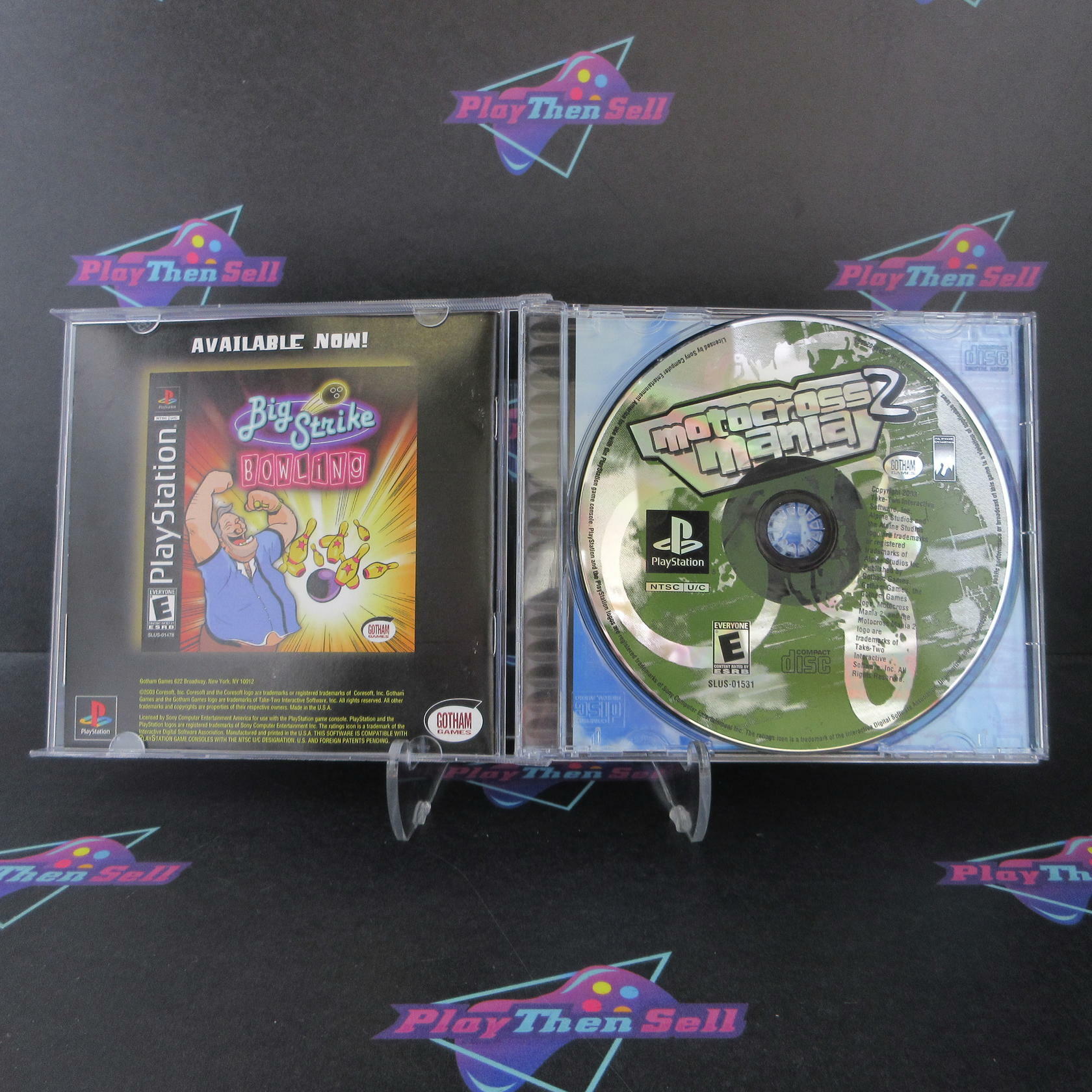 Motocross Mania 2 PS1 PlayStation 1 Complete - Excellent