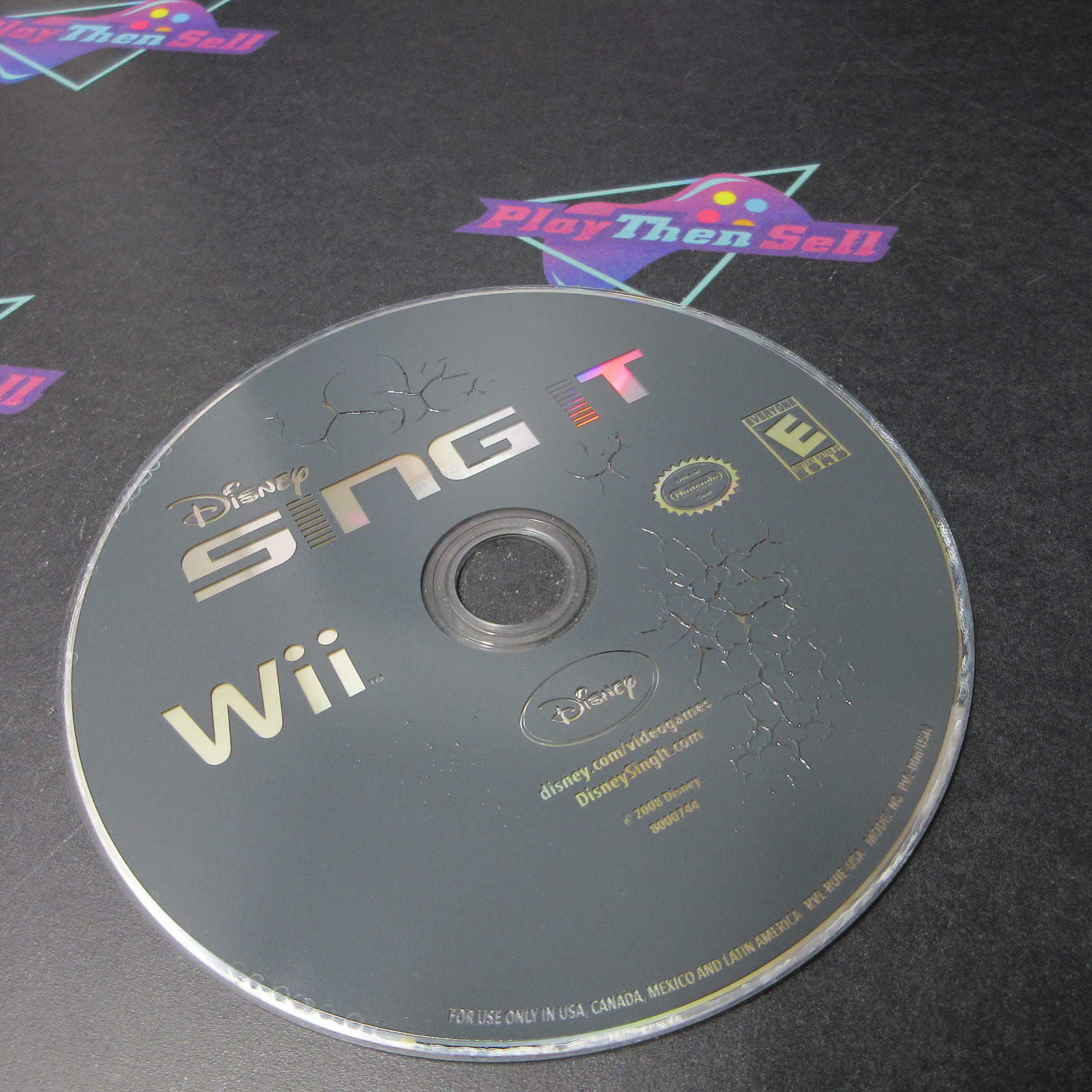 Disney Sing It Nintendo Wii DD + Reg Card Complete CIB - Very Good