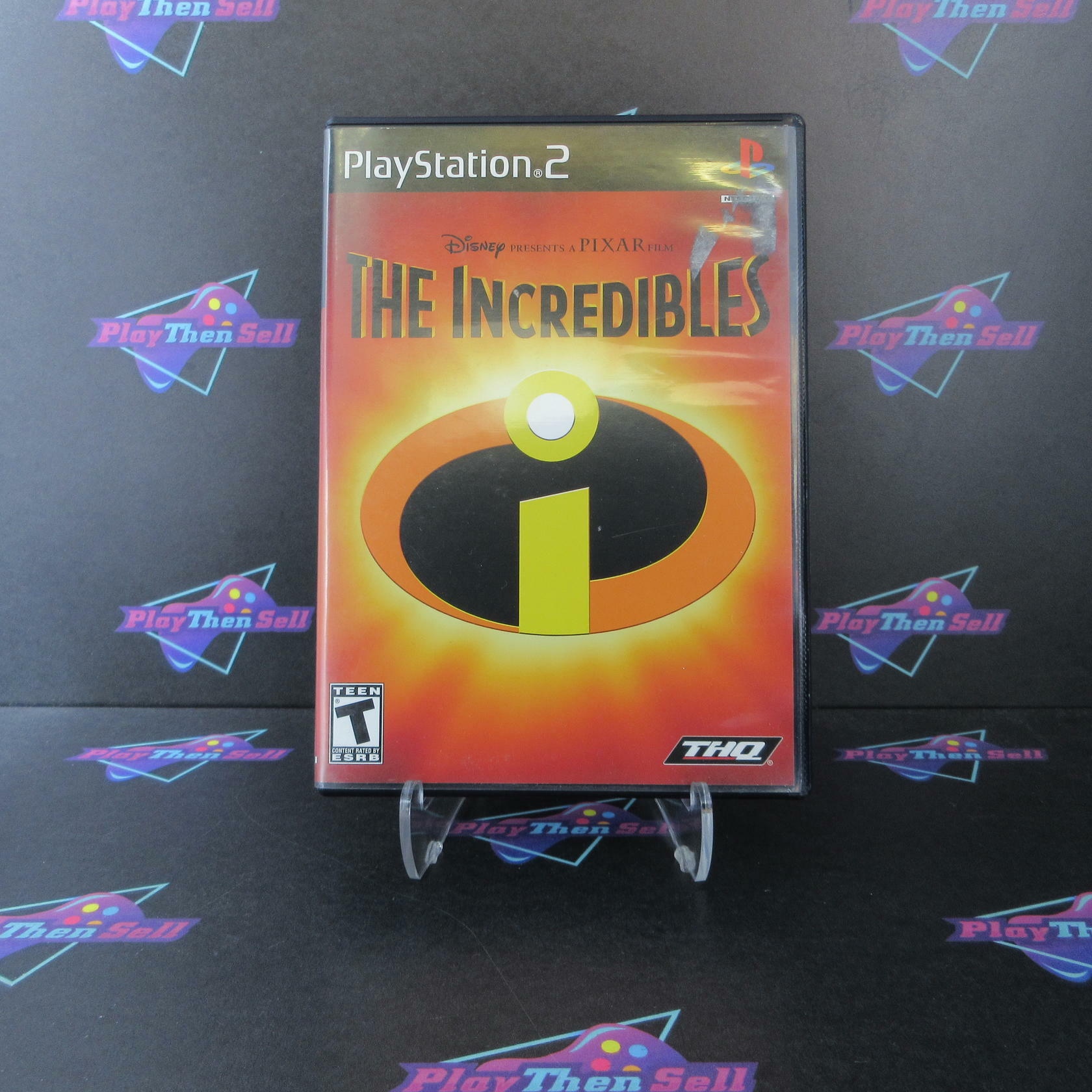 The Incredibles PS2 PlayStation 2 AD/MD Complete CIB - Very Good