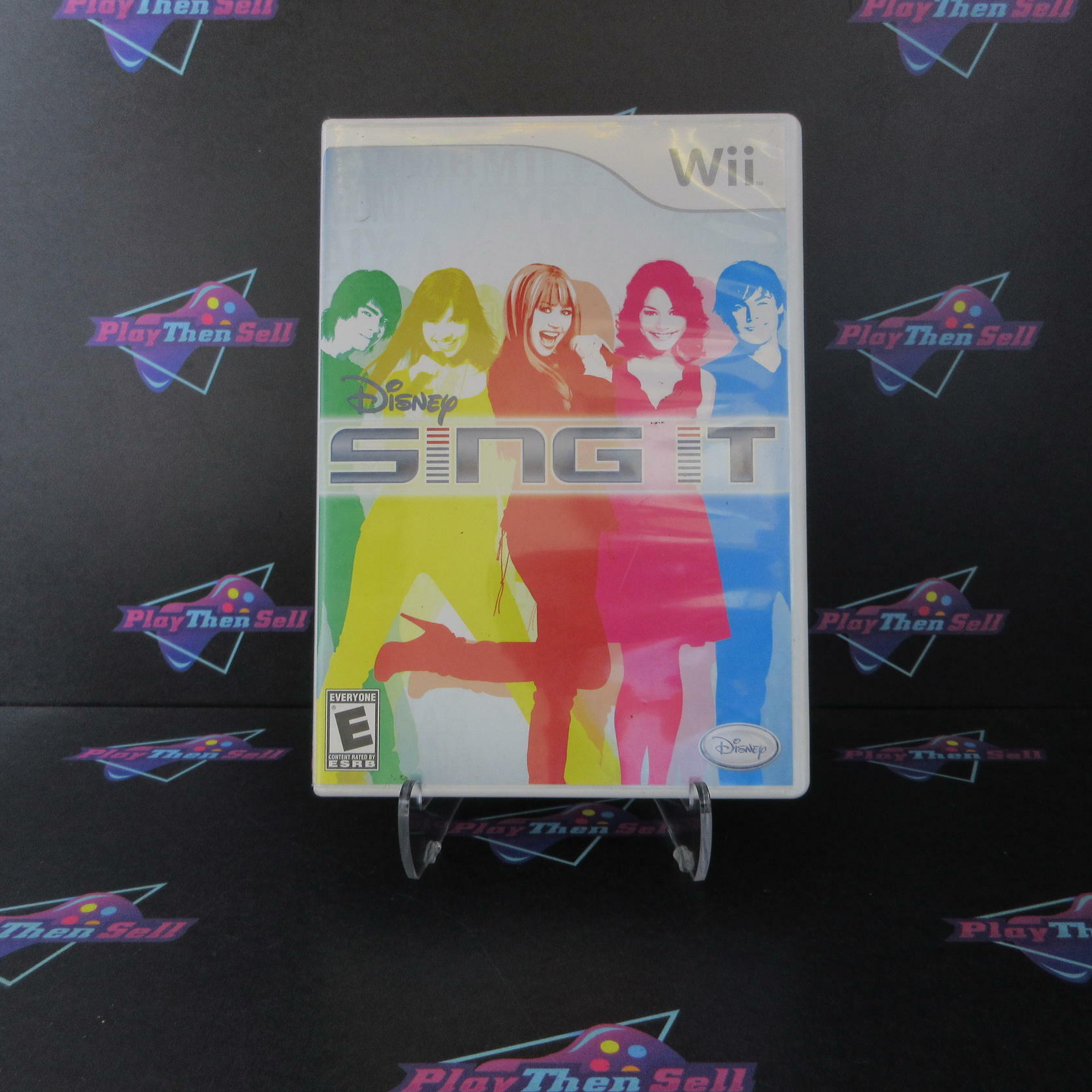 Disney Sing It Nintendo Wii DD + Reg Card Complete CIB - Very Good