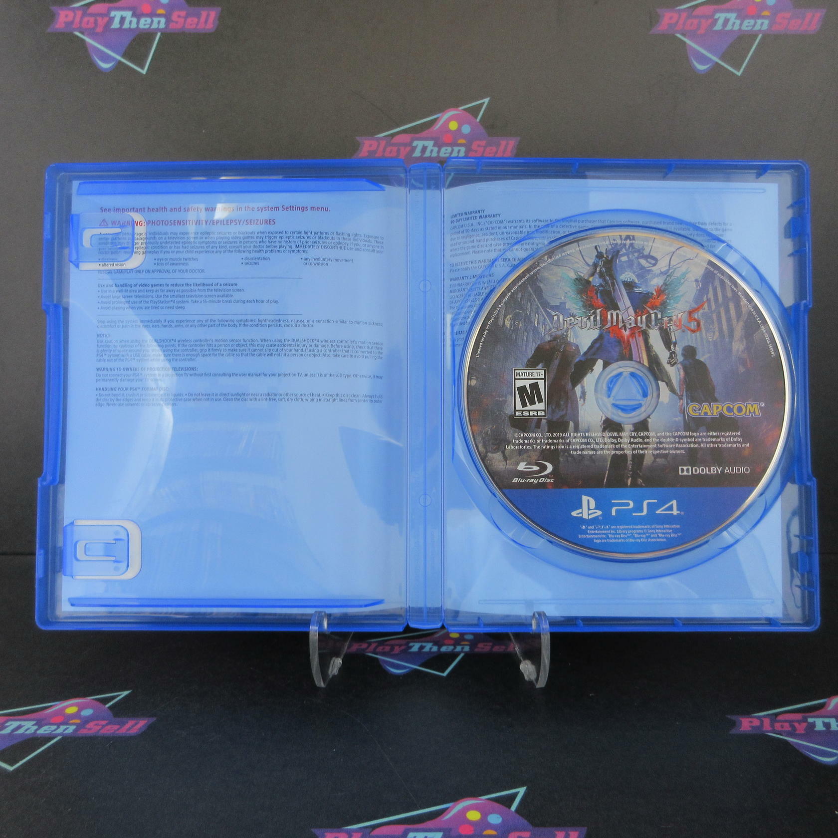 Devil May Cry 5 PS4 PlayStation 4 Complete - Excellent