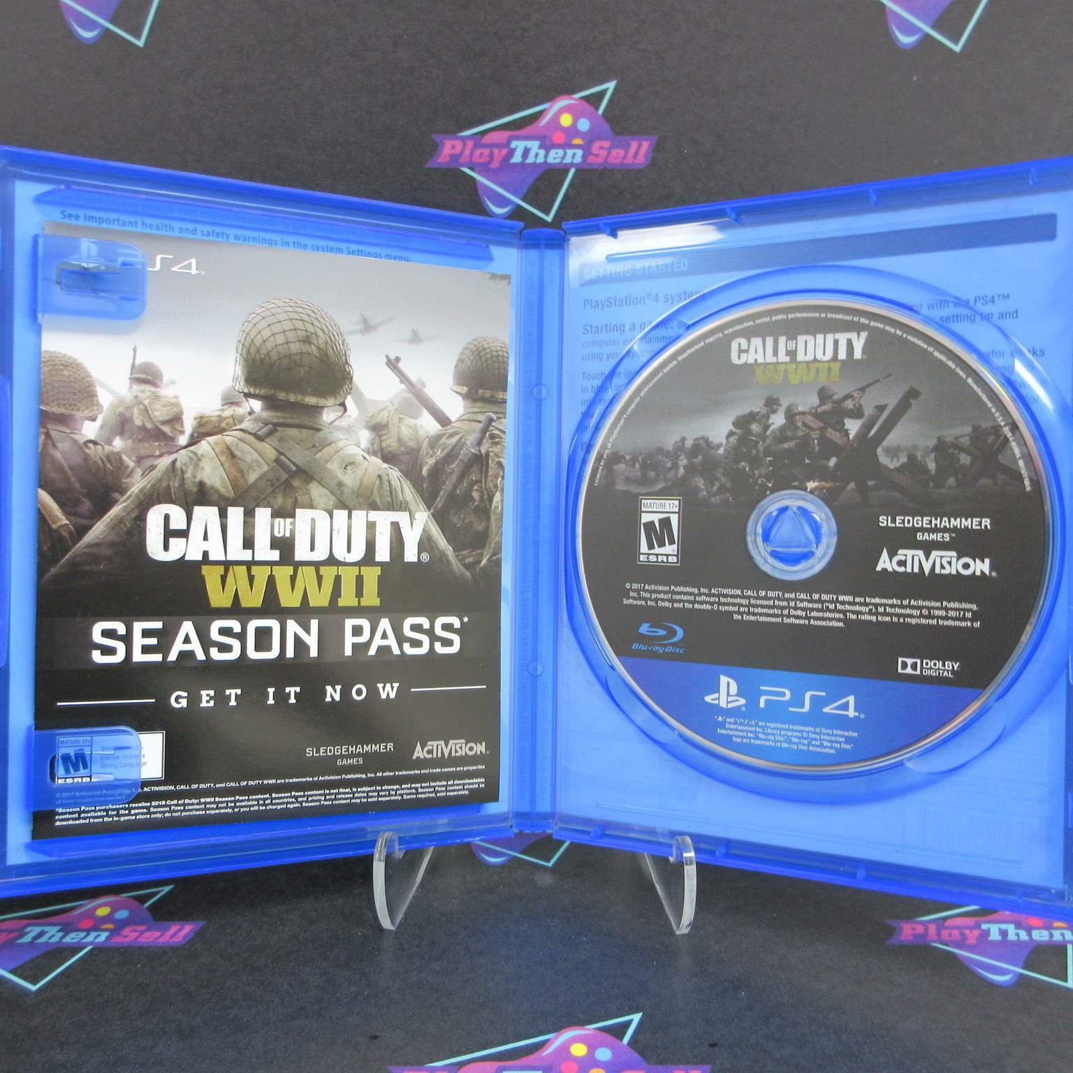 Call of Duty WWII PS4 PlayStation 4 Complete - Excellent