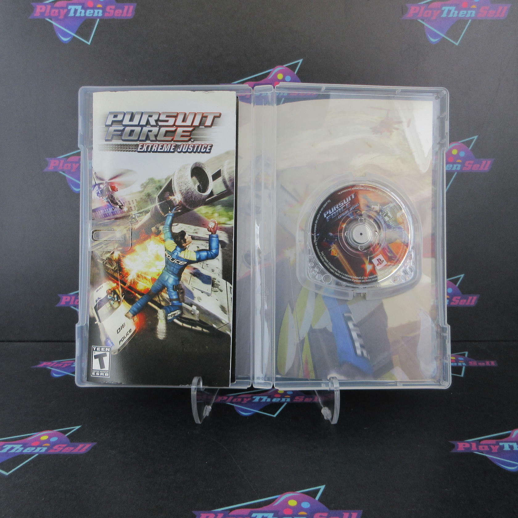 Pursuit Force 2 Extreme Justice Sony PSP Clear UMD Complete - Excellent