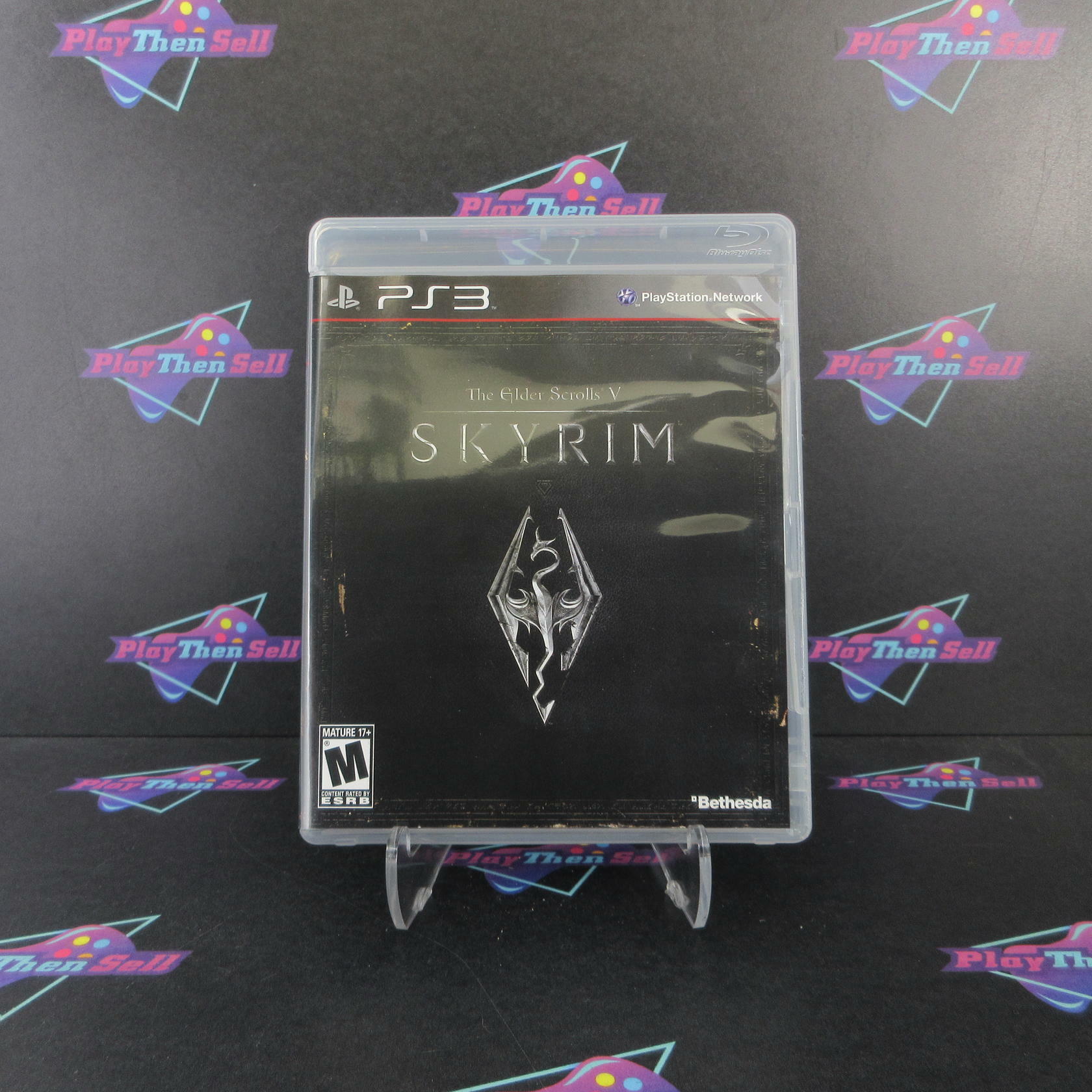Elder Scrolls V Skyrim PS3 PlayStation 3 Complete - Excellent