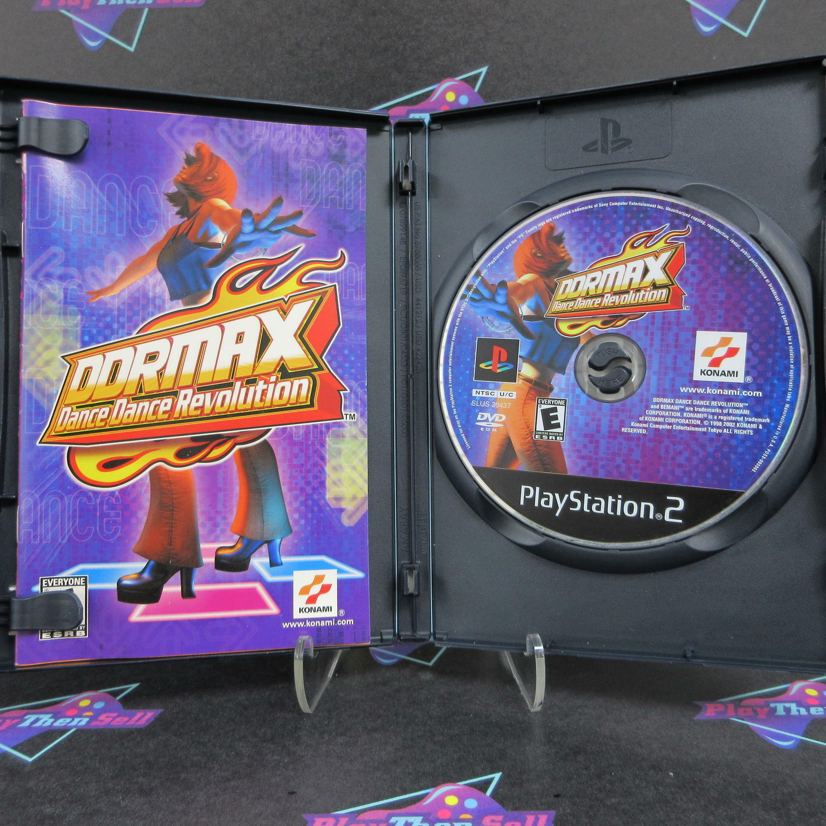 DDR Max Dance Dance Revolution PS2 PlayStation 2 + Reg Complete - Excellent