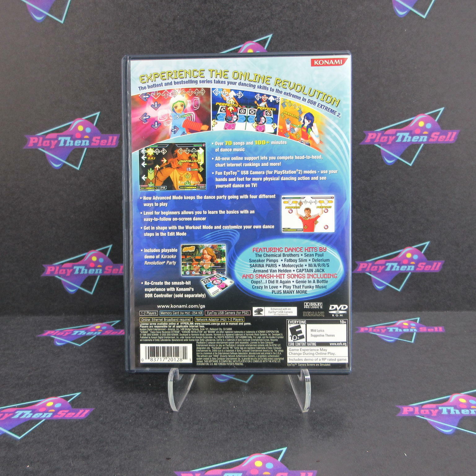 Dance Dance Revolution Extreme 2 PS2 PlayStation 2 Complete - Excellent
