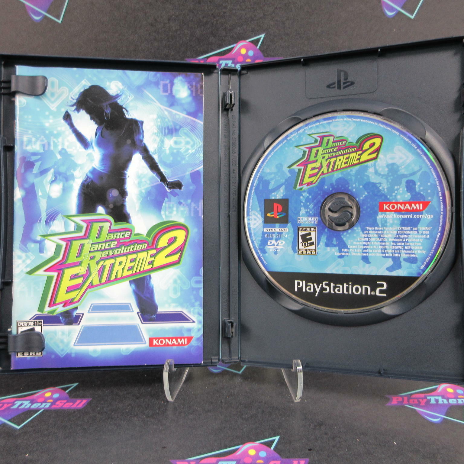 DDR Extreme 2 Dance Dance Revolution PS2 PlayStation 2 Complete - Excellent