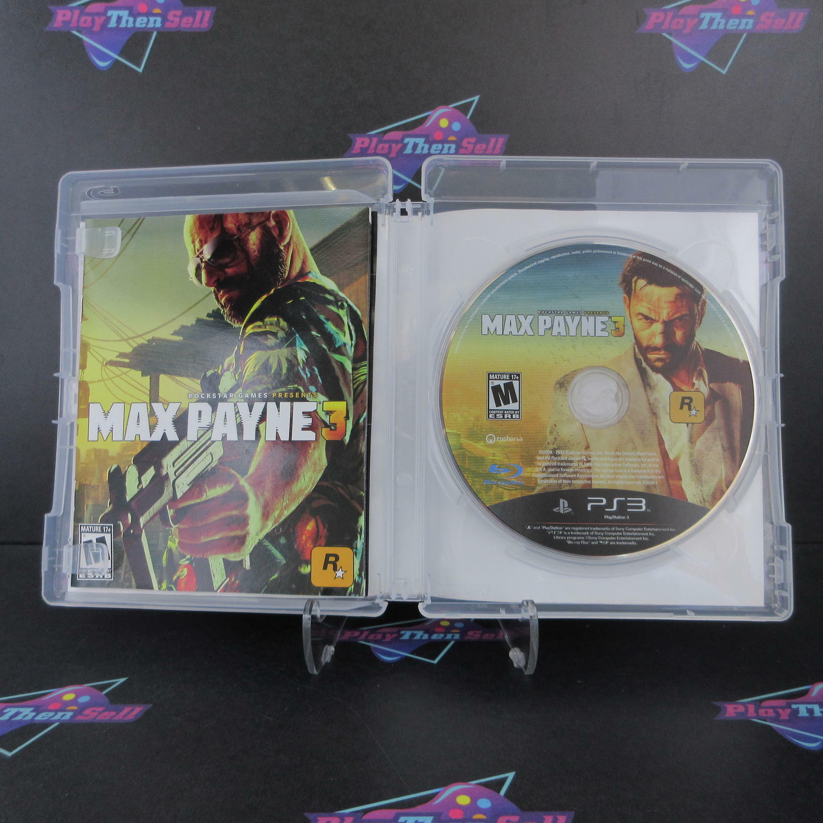 Max Payne 3 PS3 PlayStation 3 Complete - Excellent