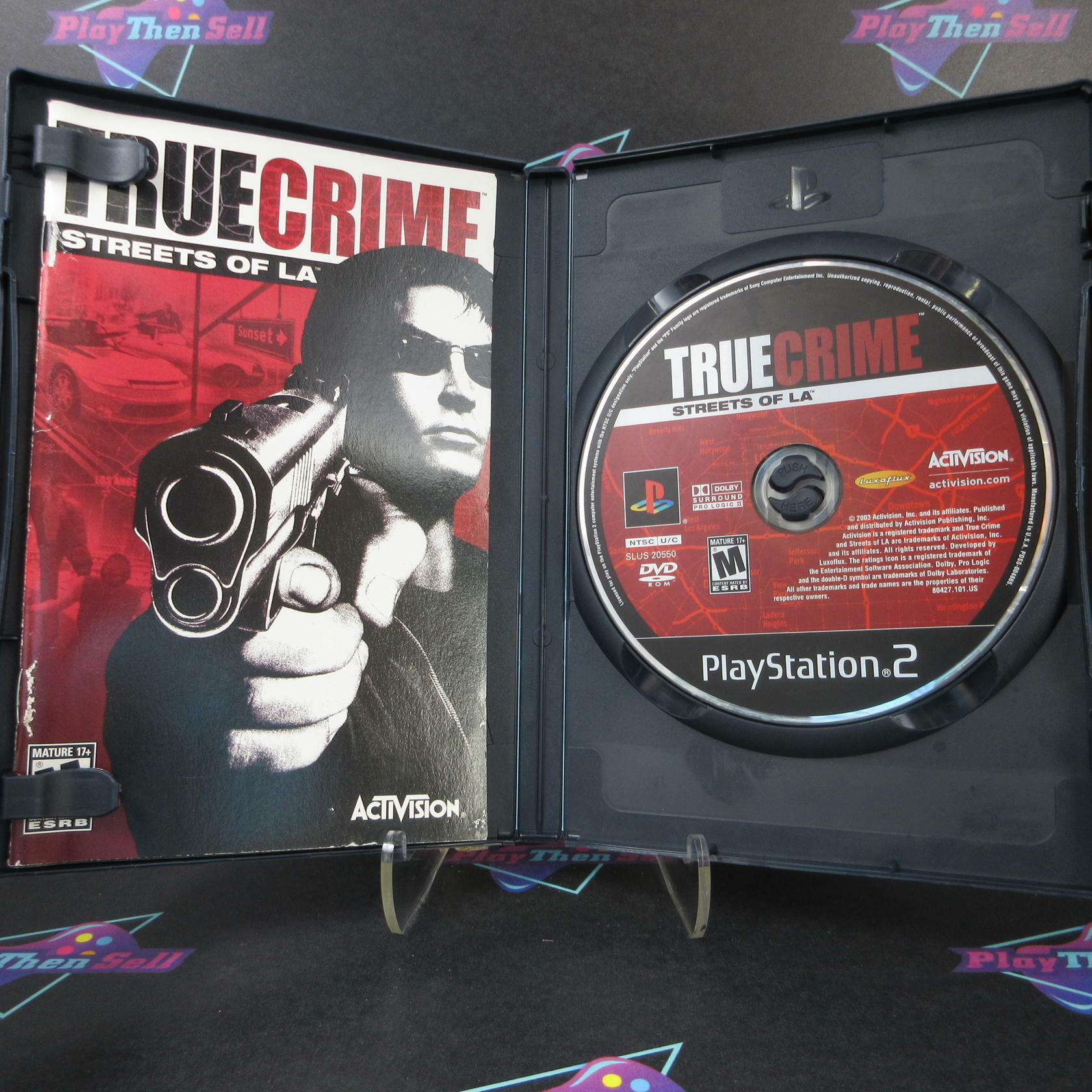 True Crime Streets of LA PS2 PlayStation 2 Complete - Excellent