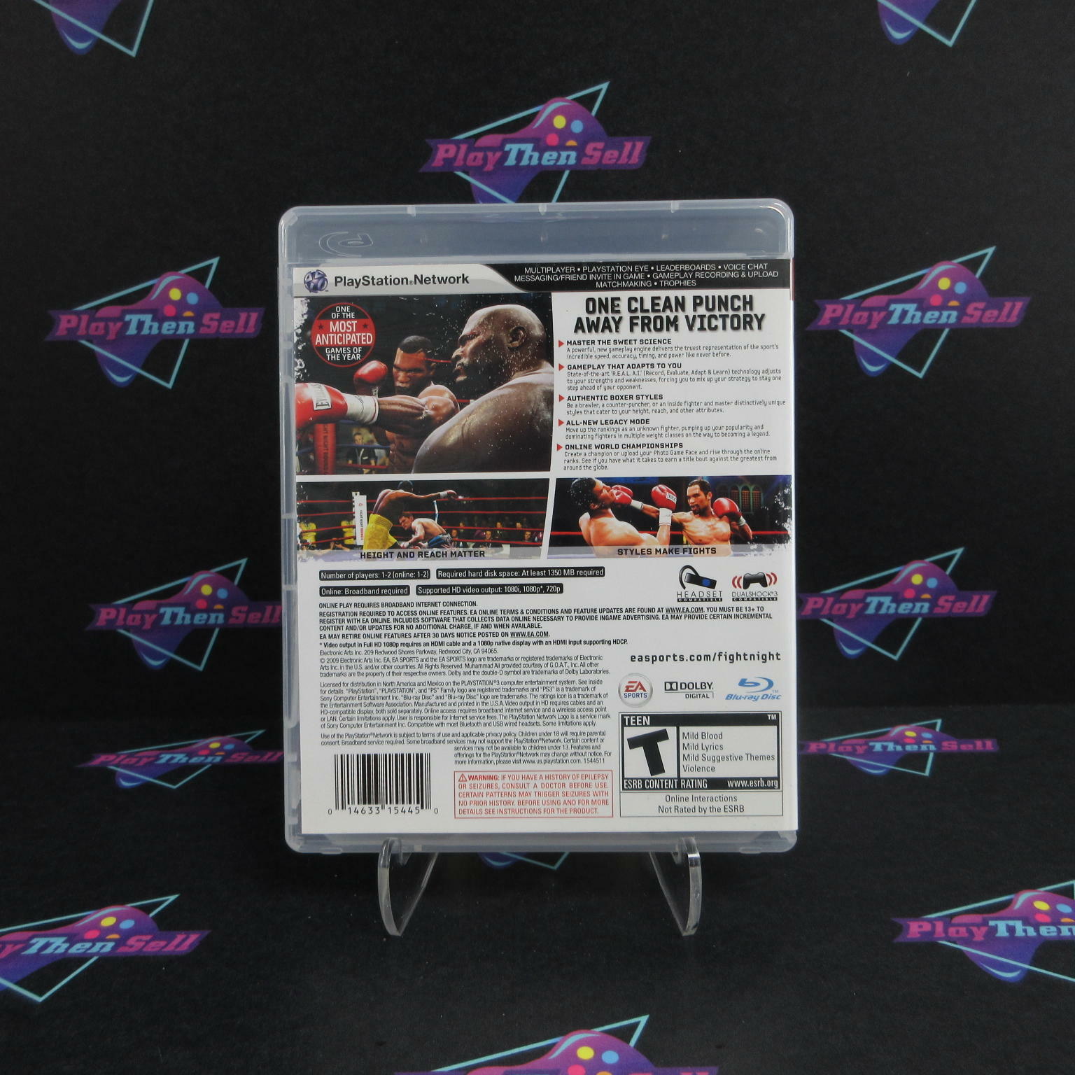 Fight Night Round 4 PS3 PlayStation 3 Complete - Excellent