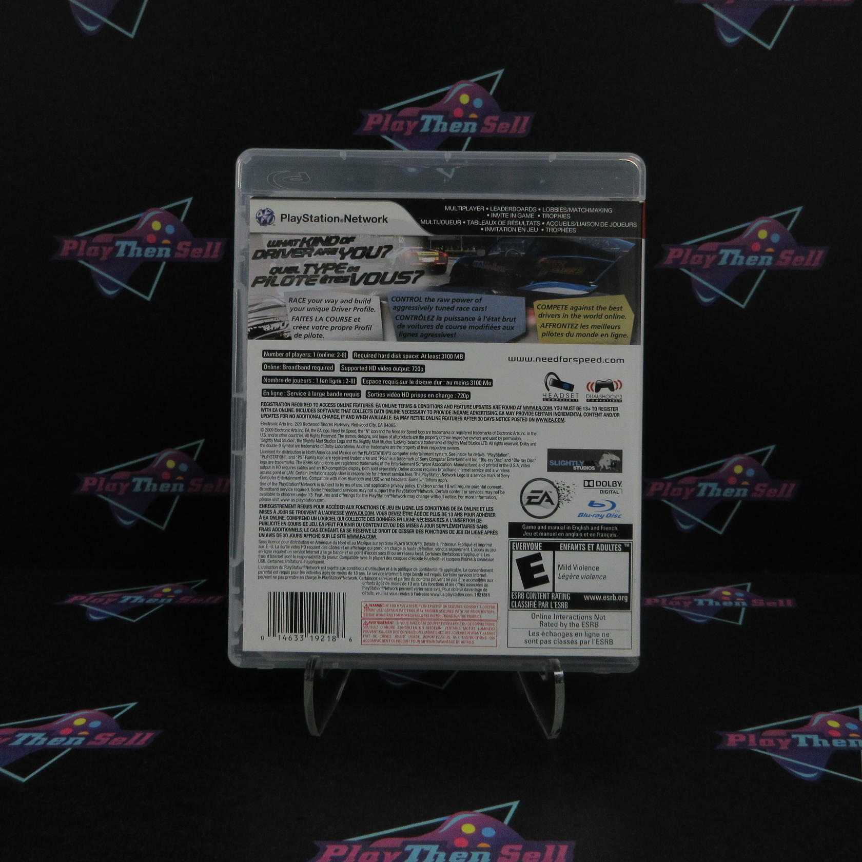 Need for Speed Shift PS3 PlayStation 3 Complete - Excellent