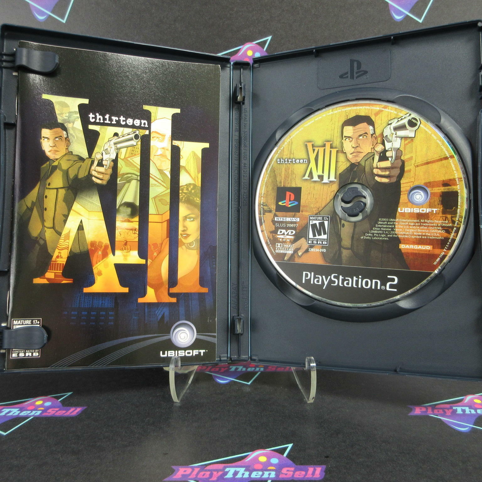 XIII PS2 PlayStation 2 + Reg Card Complete - Excellent