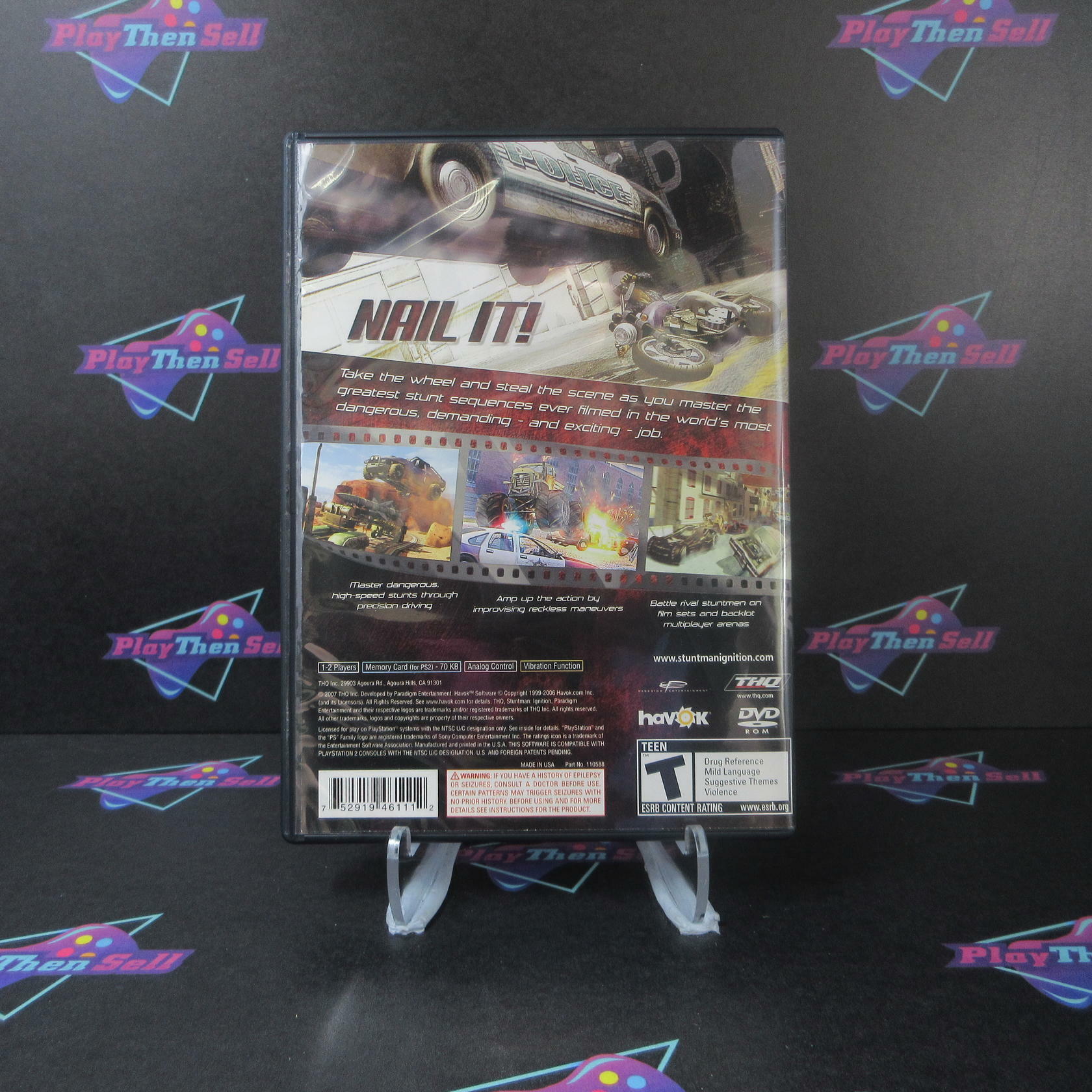 Stuntman Ignition PS2 PlayStation 2 Complete - Refurbished