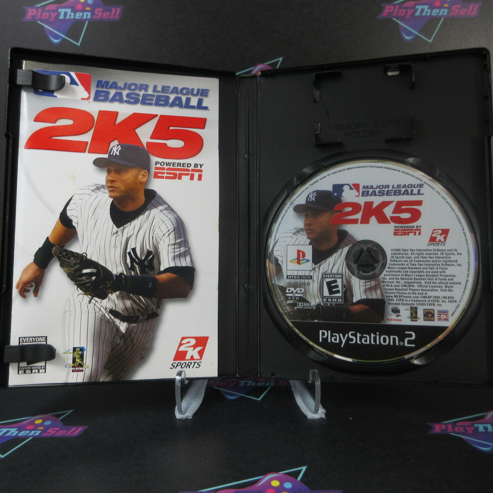 MLB 2K5 PS2 PlayStation 2 Complete - Excellent