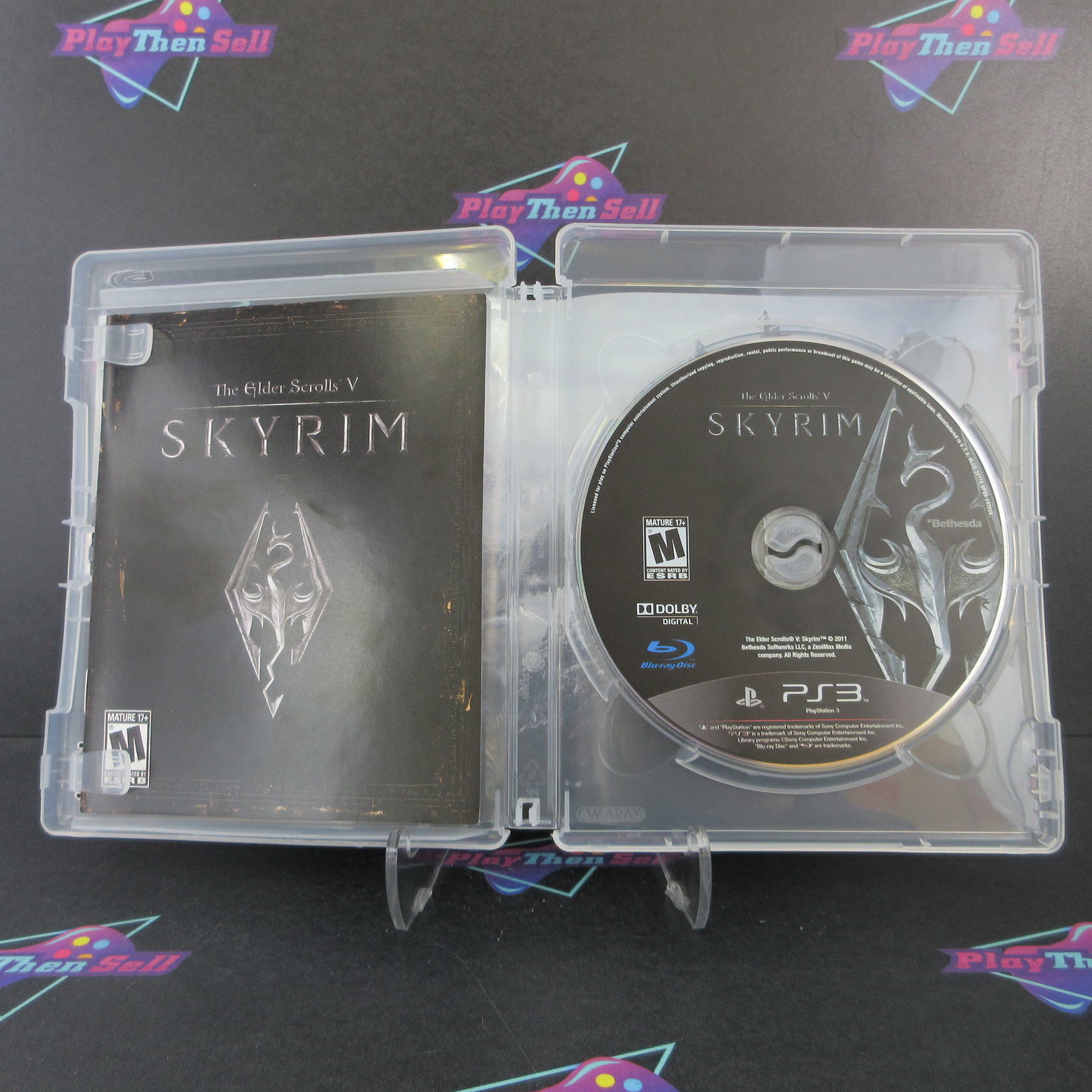 Elder Scrolls V Skyrim PS3 PlayStation 3 Complete - Excellent