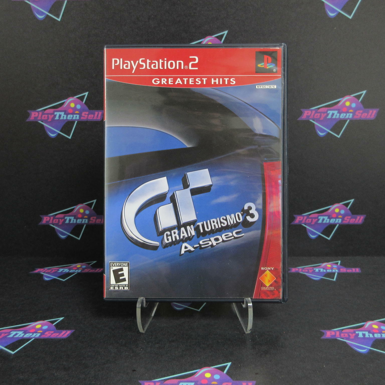 Gran Turismo 3 A-spec PS2 PlayStation 2 GH + Reg Card Complete - Excellent