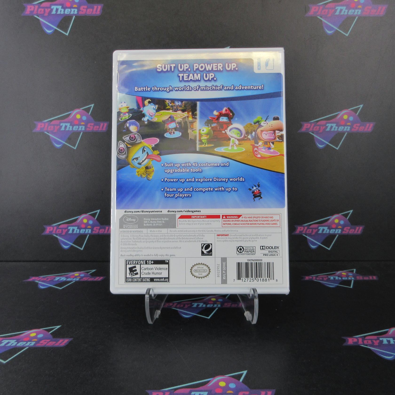 Disney Universe Nintendo Wii Complete - Excellent