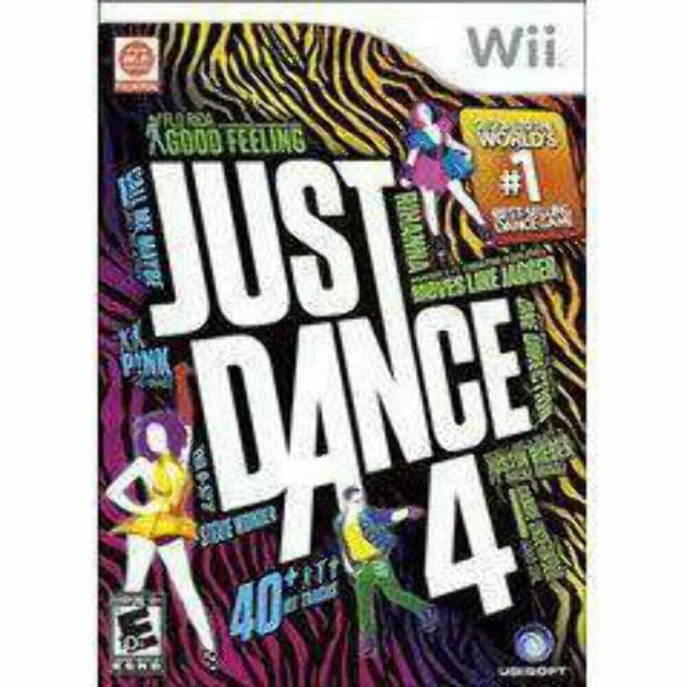 Just Dance 4 Nintendo Wii Complete - Excellent
