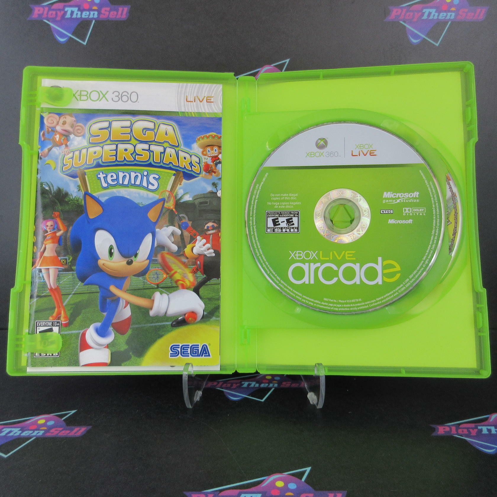 Sega Superstars Tennis / Xbox Arcade Xbox 360 Complete - Excellent