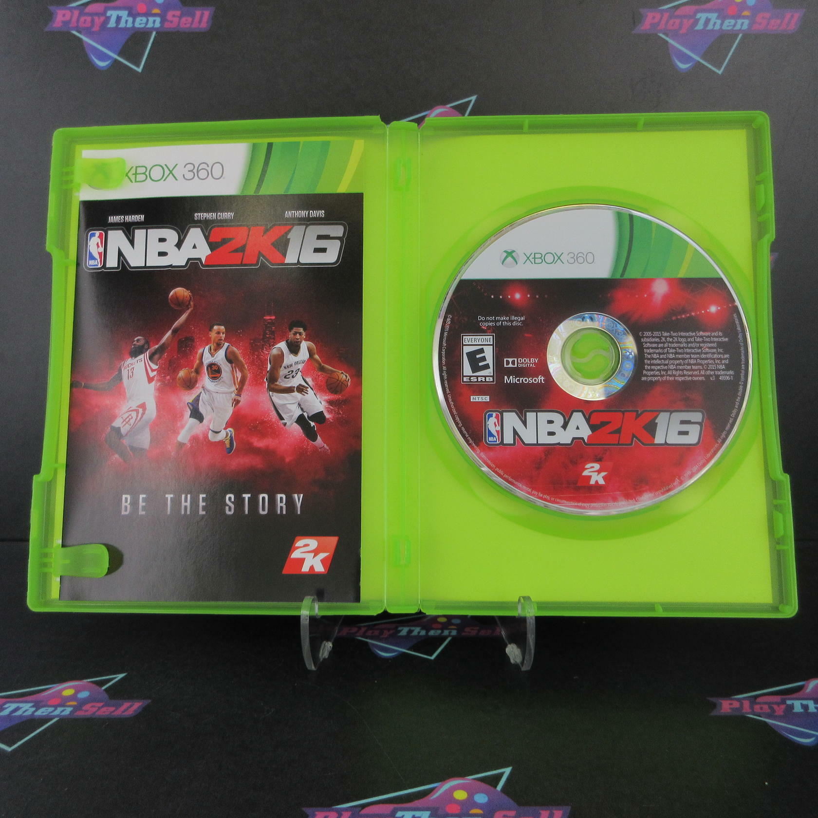 NBA 2K16 Anthony Davis Xbox 360 Complete - Excellent
