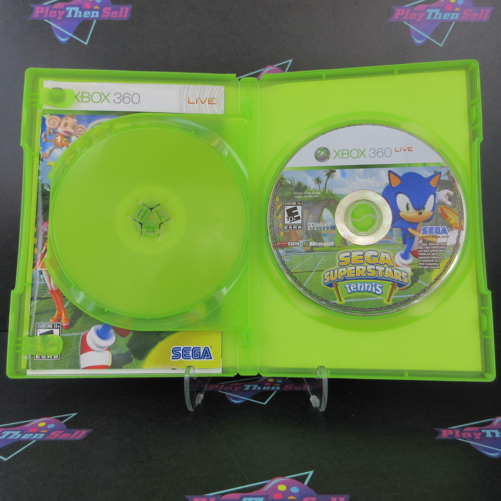 Sega Superstars Tennis / Xbox Arcade Xbox 360 Complete - Excellent