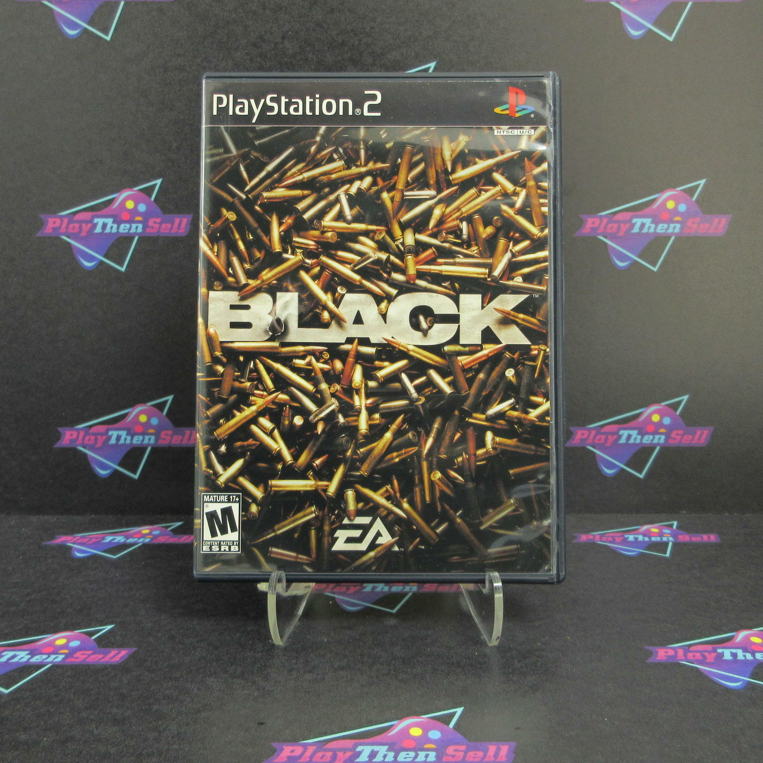Black PS2 PlayStation 2 Complete - Excellent