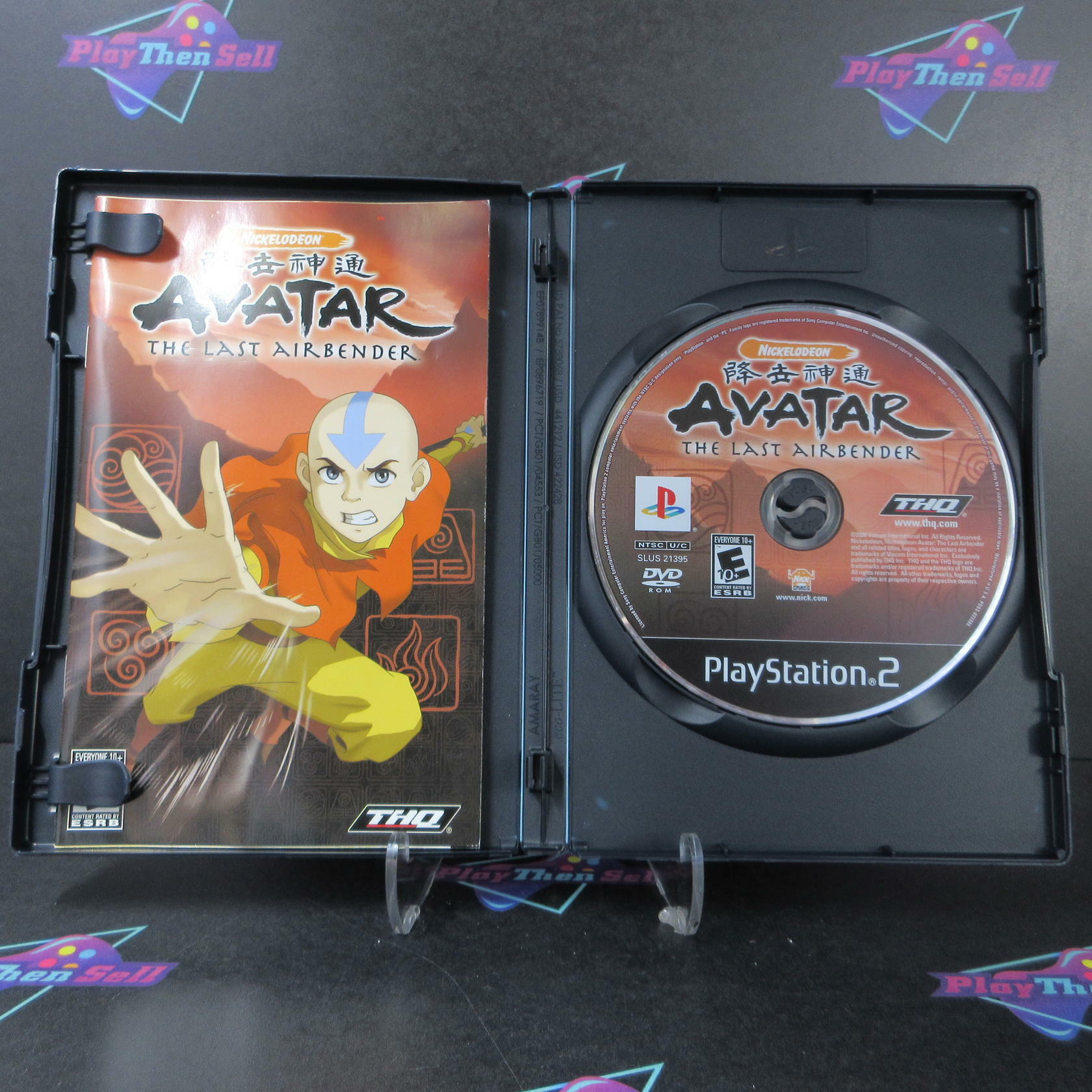 Avatar The Last Airbender PS2 PlayStation 2 No Bonus Disc - Excellent
