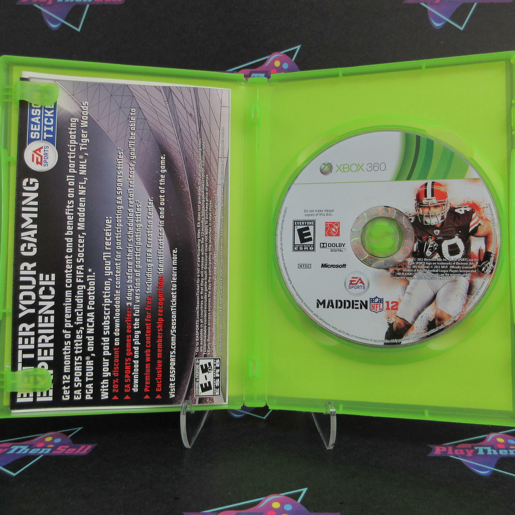 Madden NFL 12 Xbox 360 Complete - Excellent