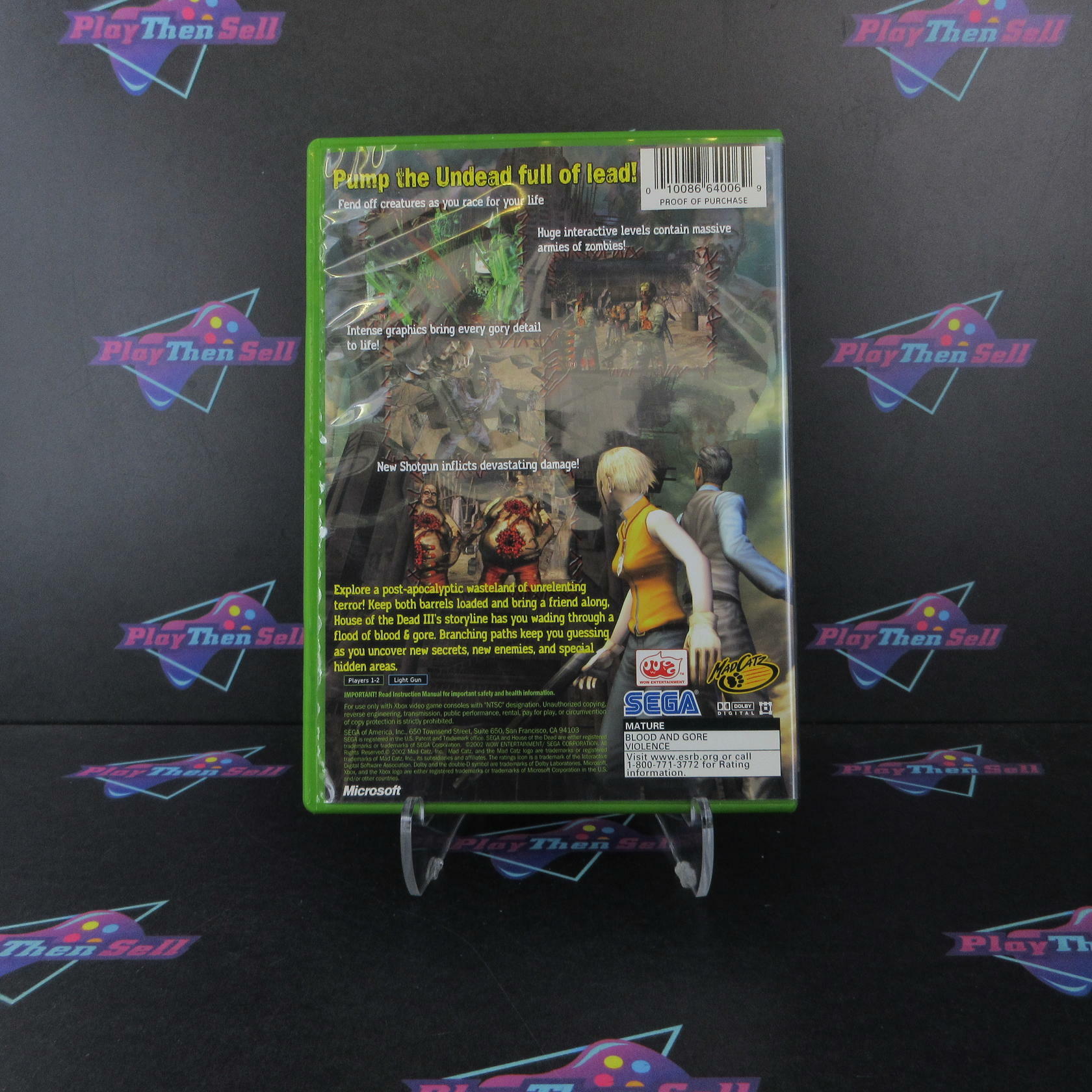 House of the Dead III 3 Xbox Complete - Refurbished