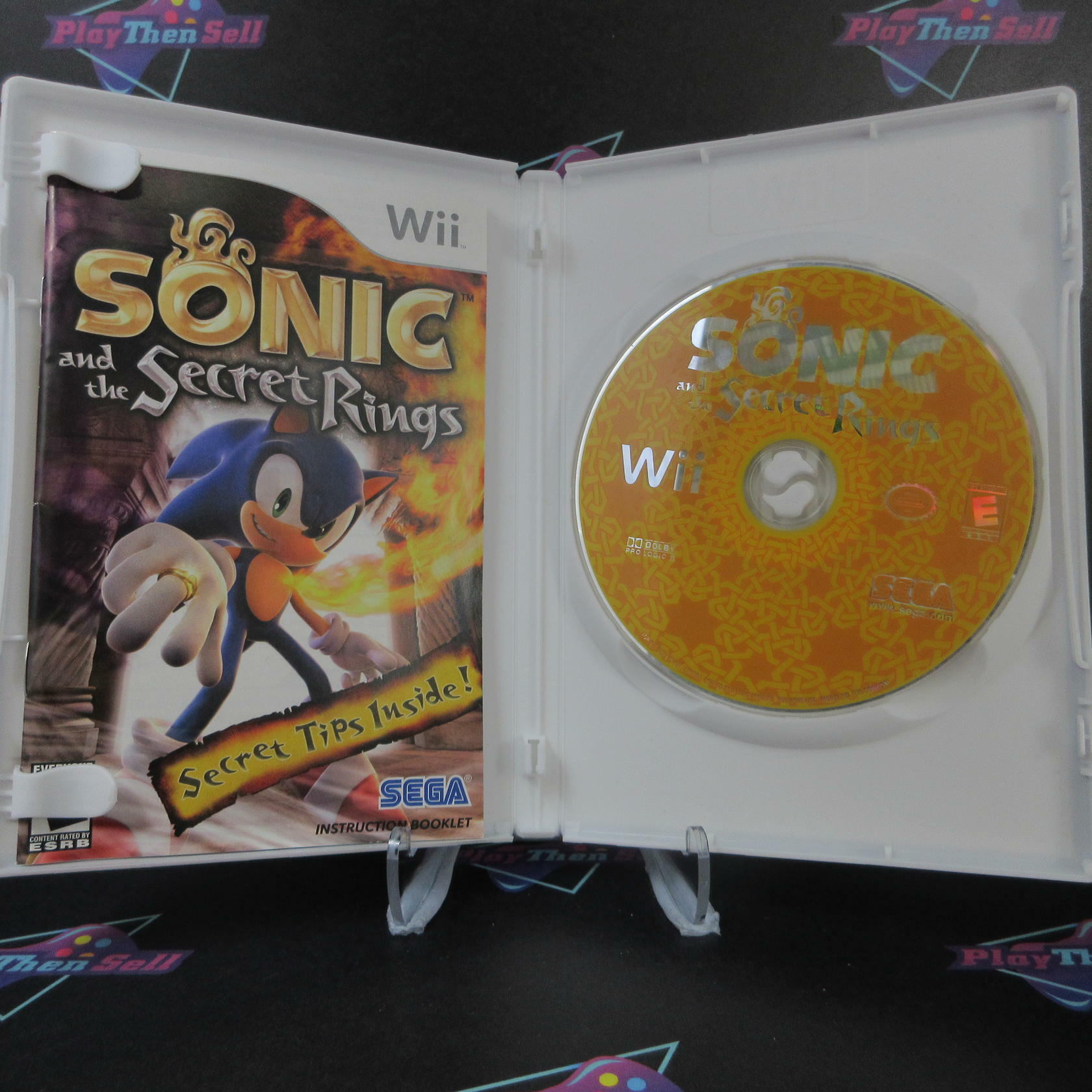 Sonic and the Secret Rings Nintendo Wii Complete - Excellent