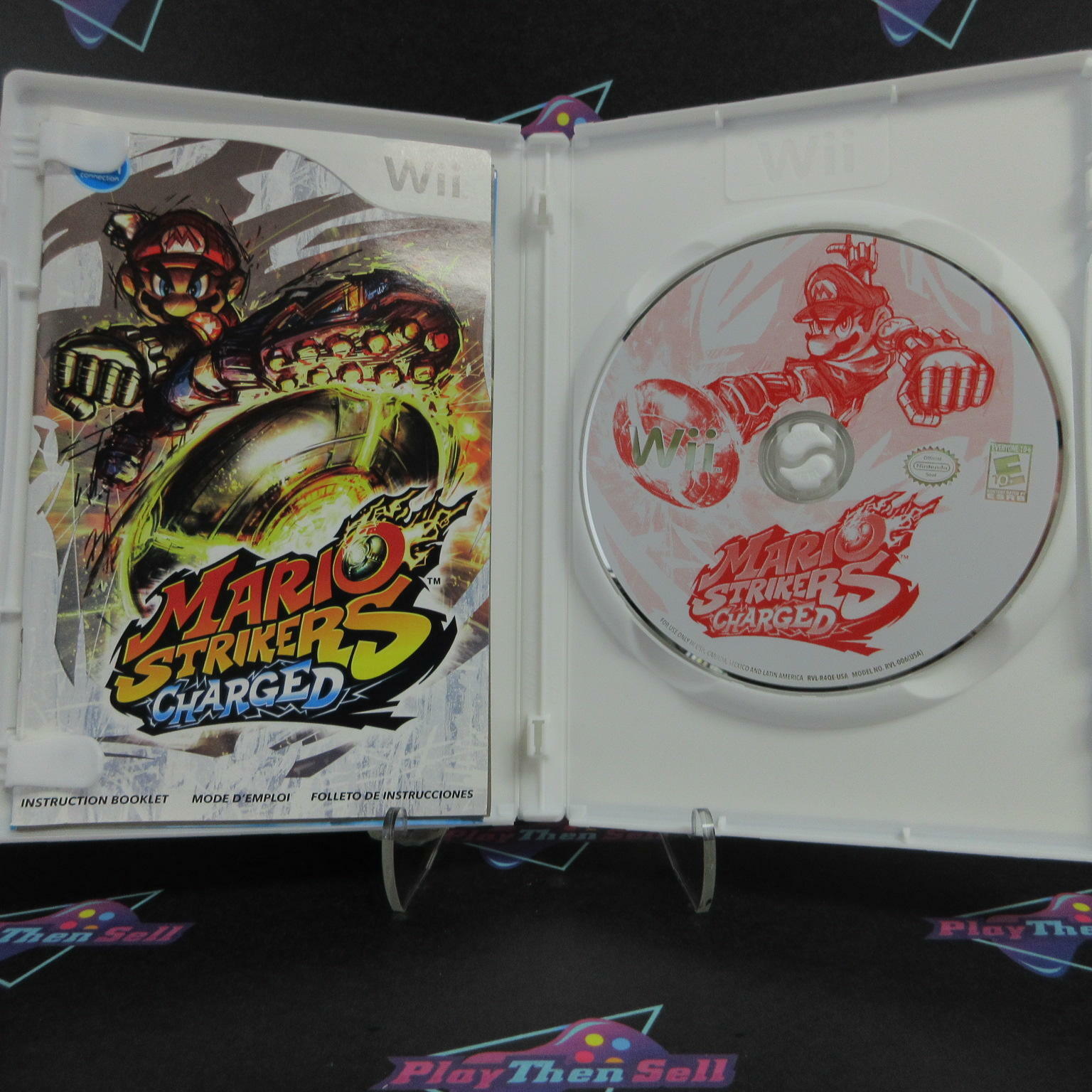 Mario Strikers Charged Nintendo Wii Complete - Excellent