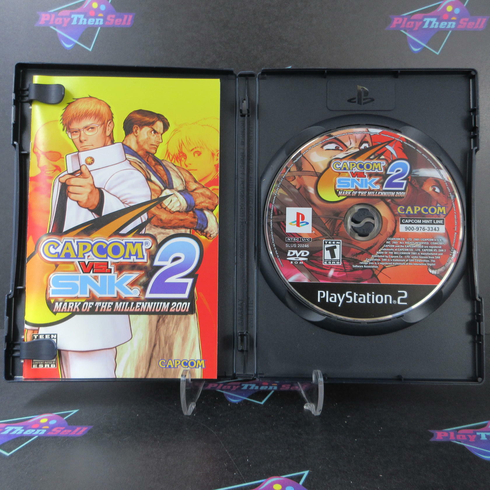 Capcom vs SNK 2 PS2 PlayStation 2 Complete - Excellent