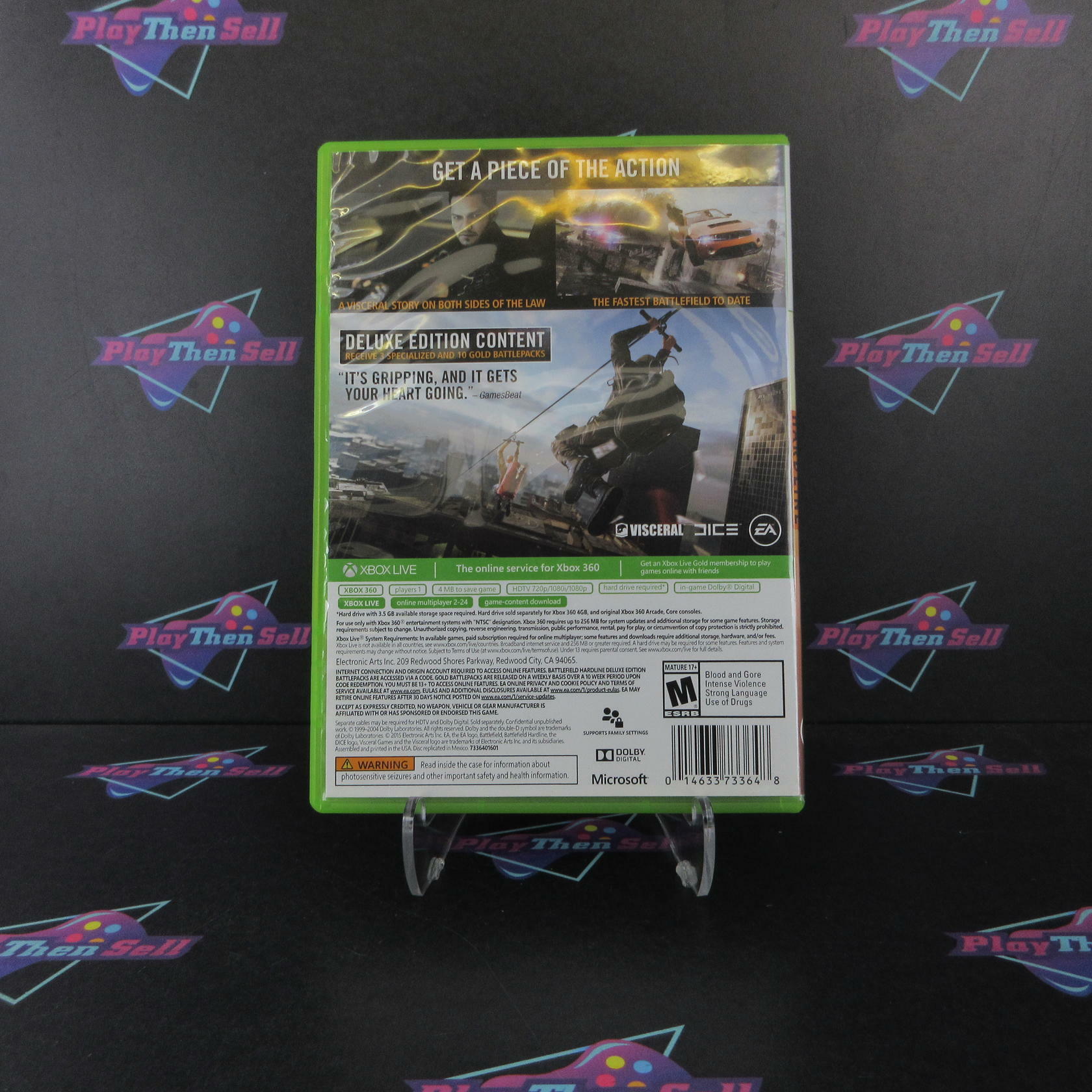 Battlefield Hardline Deluxe Edition Xbox 360 Complete - Excellent