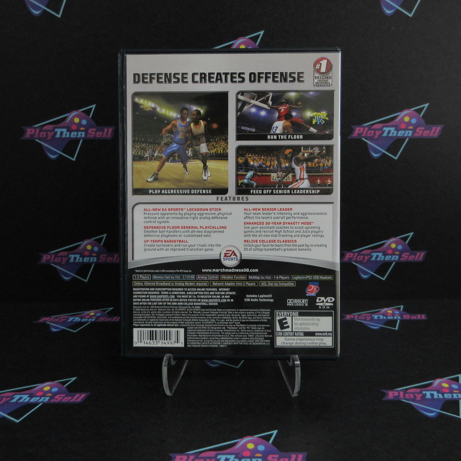 NCAA March Madness 06 PS2 PlayStation 2 Complete - Excellent