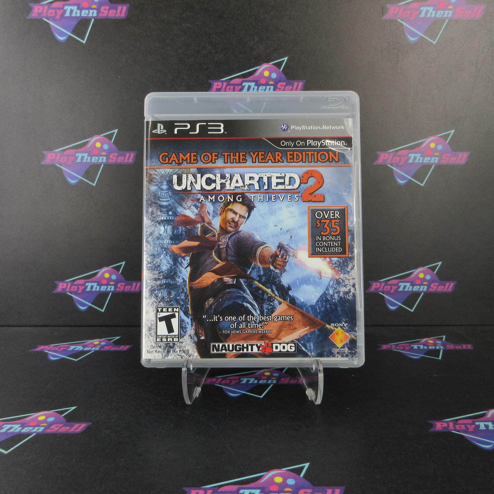 Uncharted 2 Among Thieves GOTY PS3 PlayStation 3 Complete - Excellent