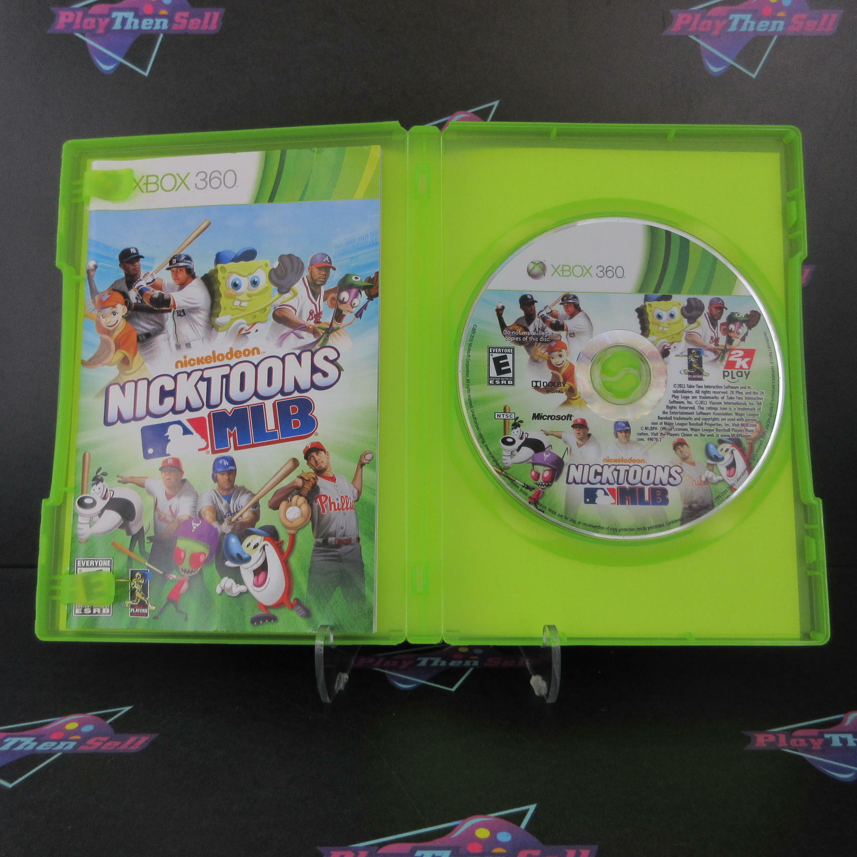 Nicktoons MLB Xbox 360 Complete - Excellent