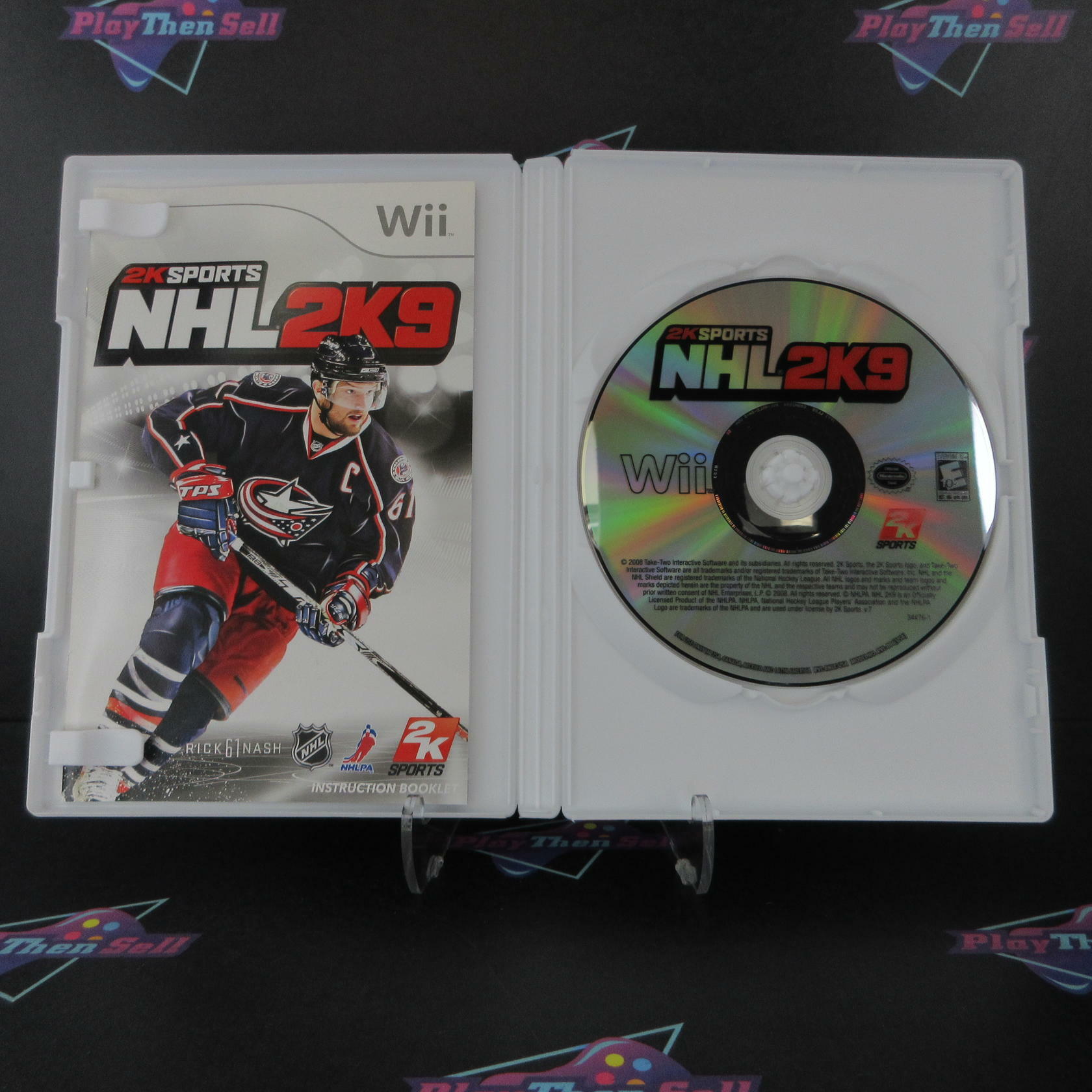 NHL 2K9 Nintendo Wii Complete - Excellent