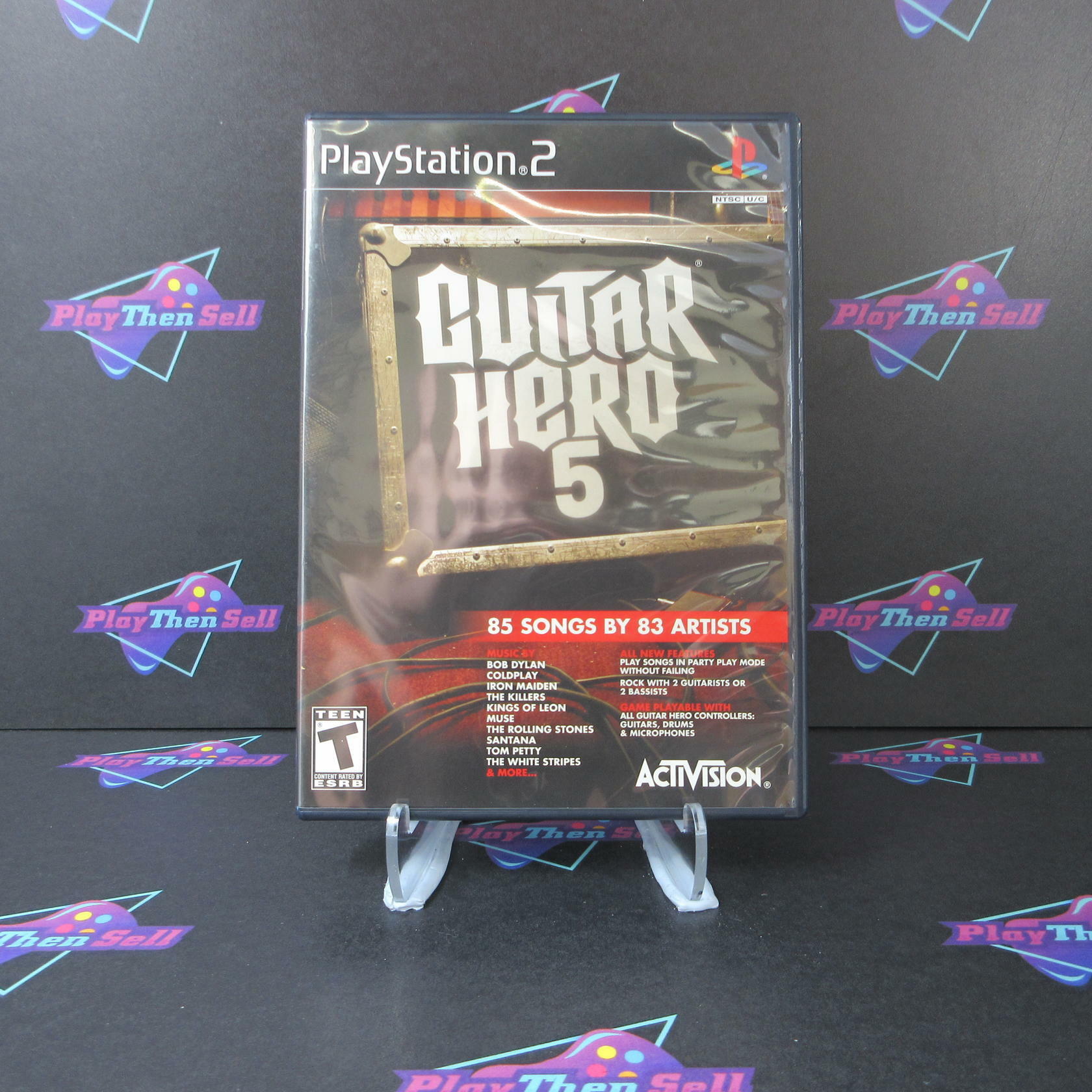 Guitar Hero 5 PS2 PlayStation 2 Game only Complete - Excellent