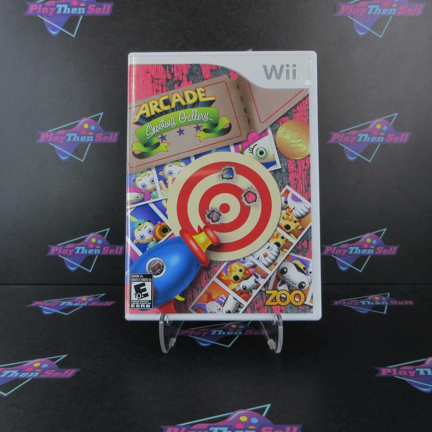 Arcade Shooting Gallery Nintendo Wii Complete - Excellent